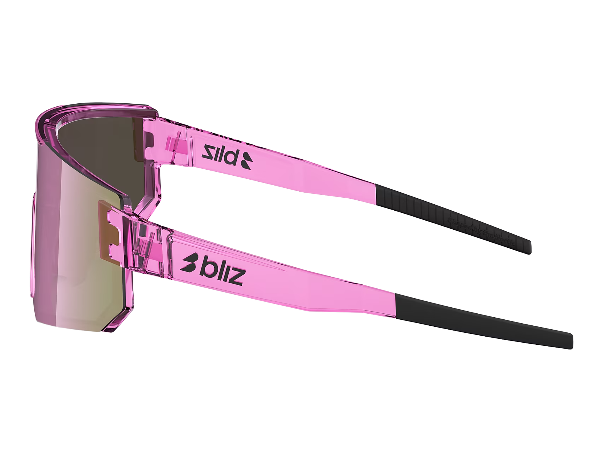 Bliz P005 – Transparent Pink / Braun/Rosa multicolor – Ansicht 2