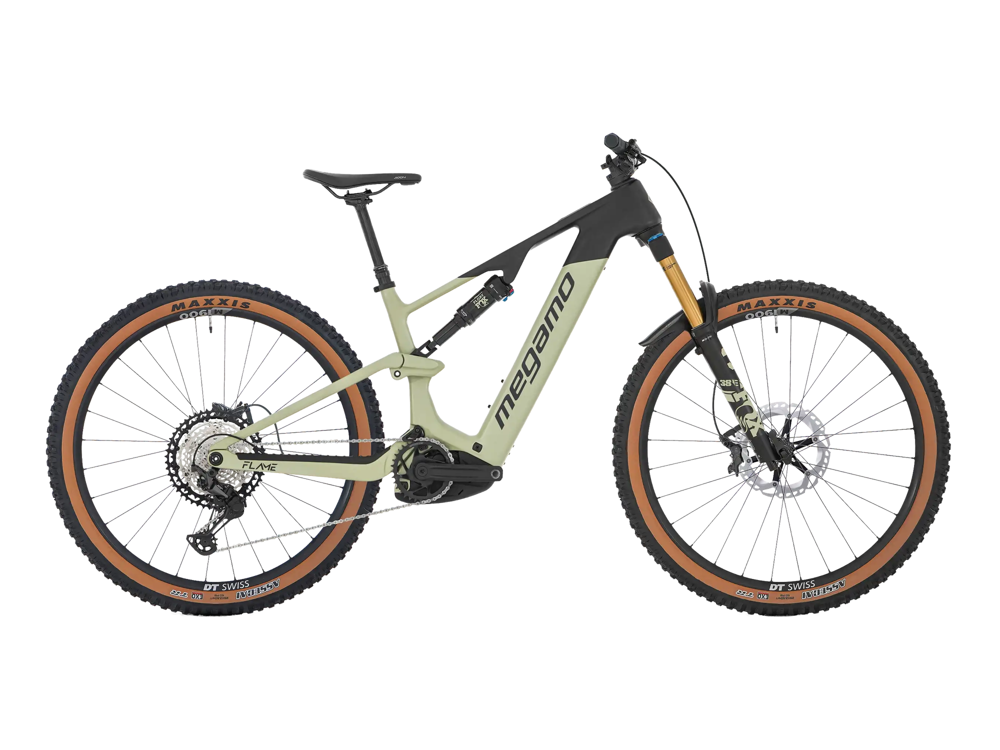 Megamo FLAME CRB 05 in Sage, Seitenansicht