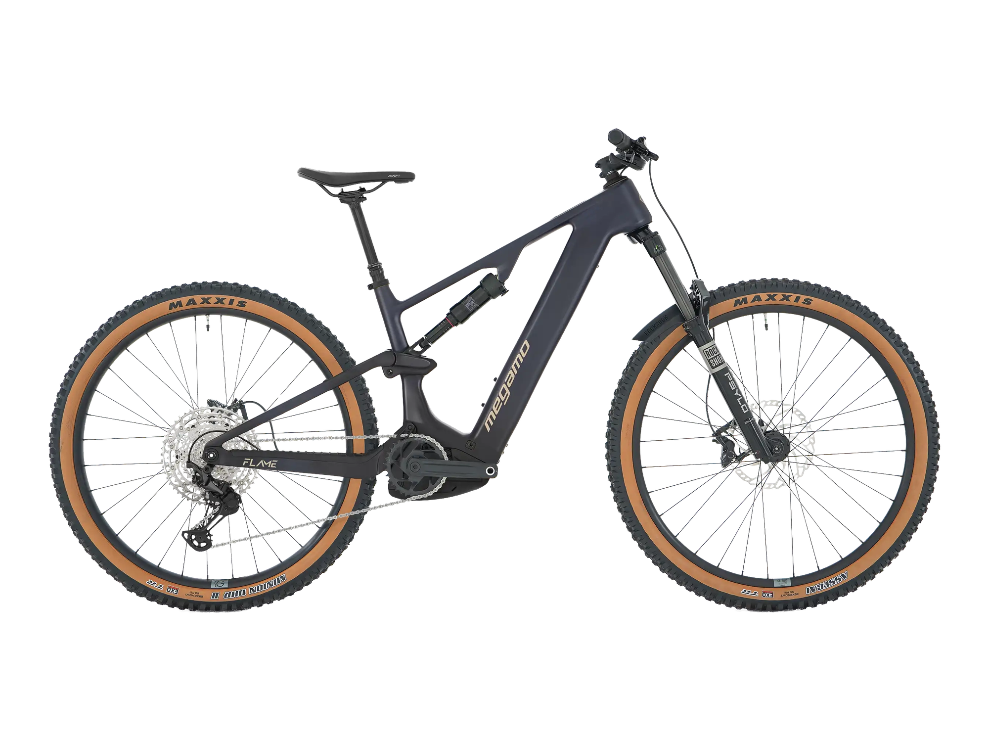 Megamo FLAME CRB 10 in Alpha Navy, Seitenansicht