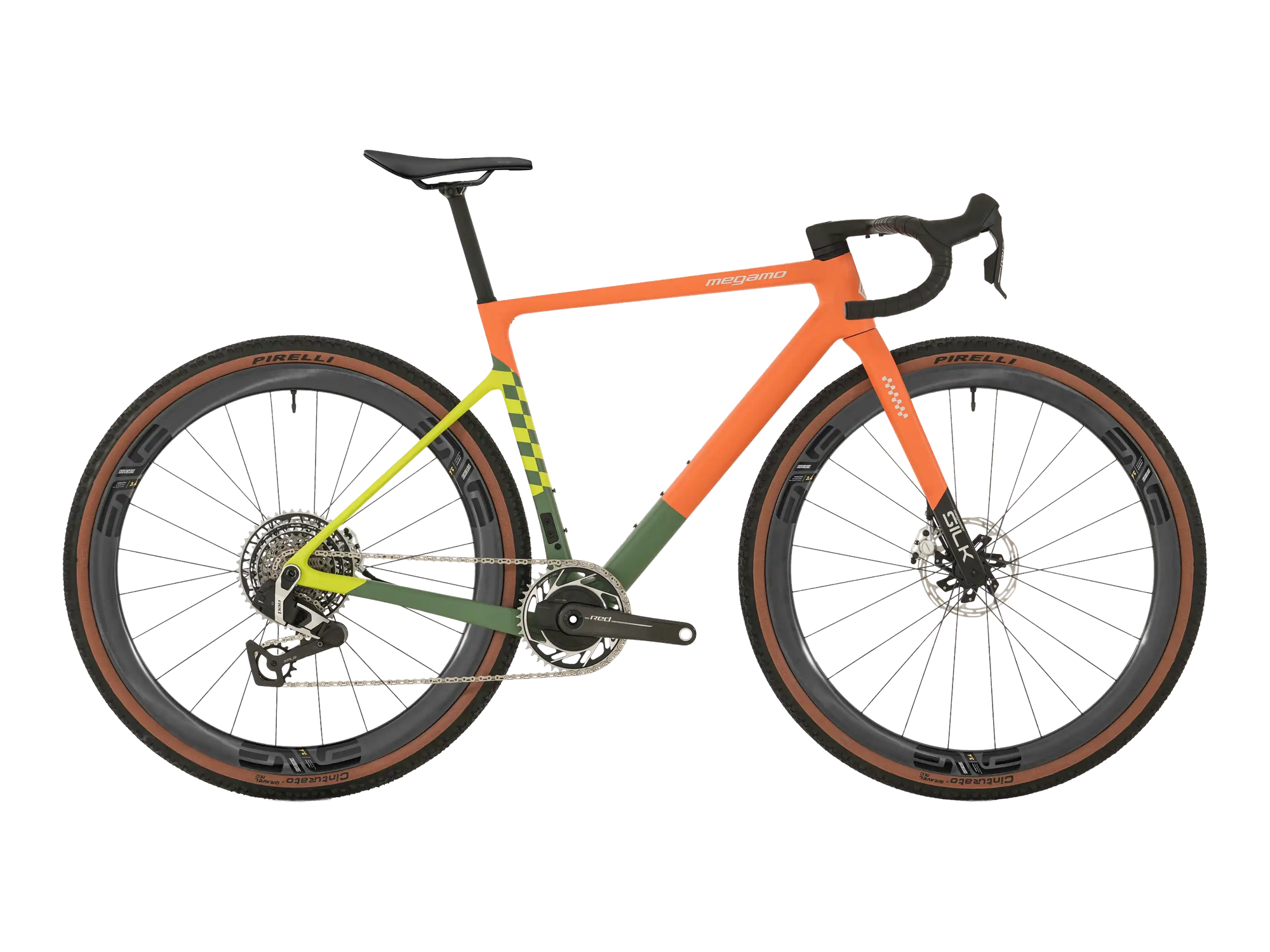Megamo MEGAMO SILK ENVE EDITION in Grave, Seitenansicht