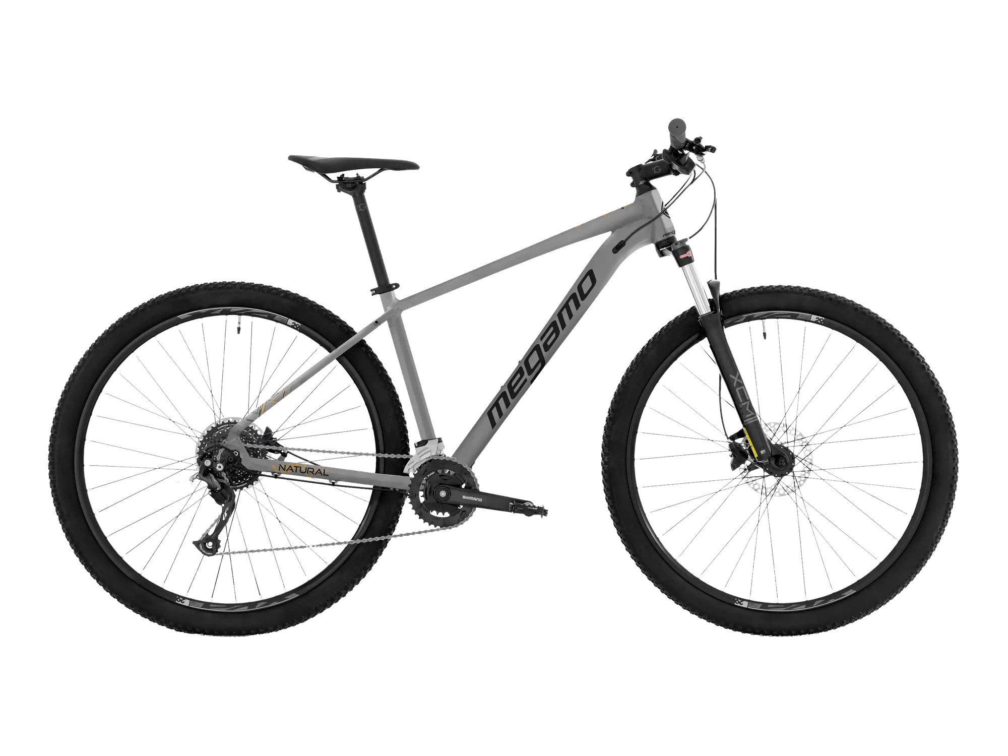 Megamo NATURAL 40 in Night Grey, Seitenansicht