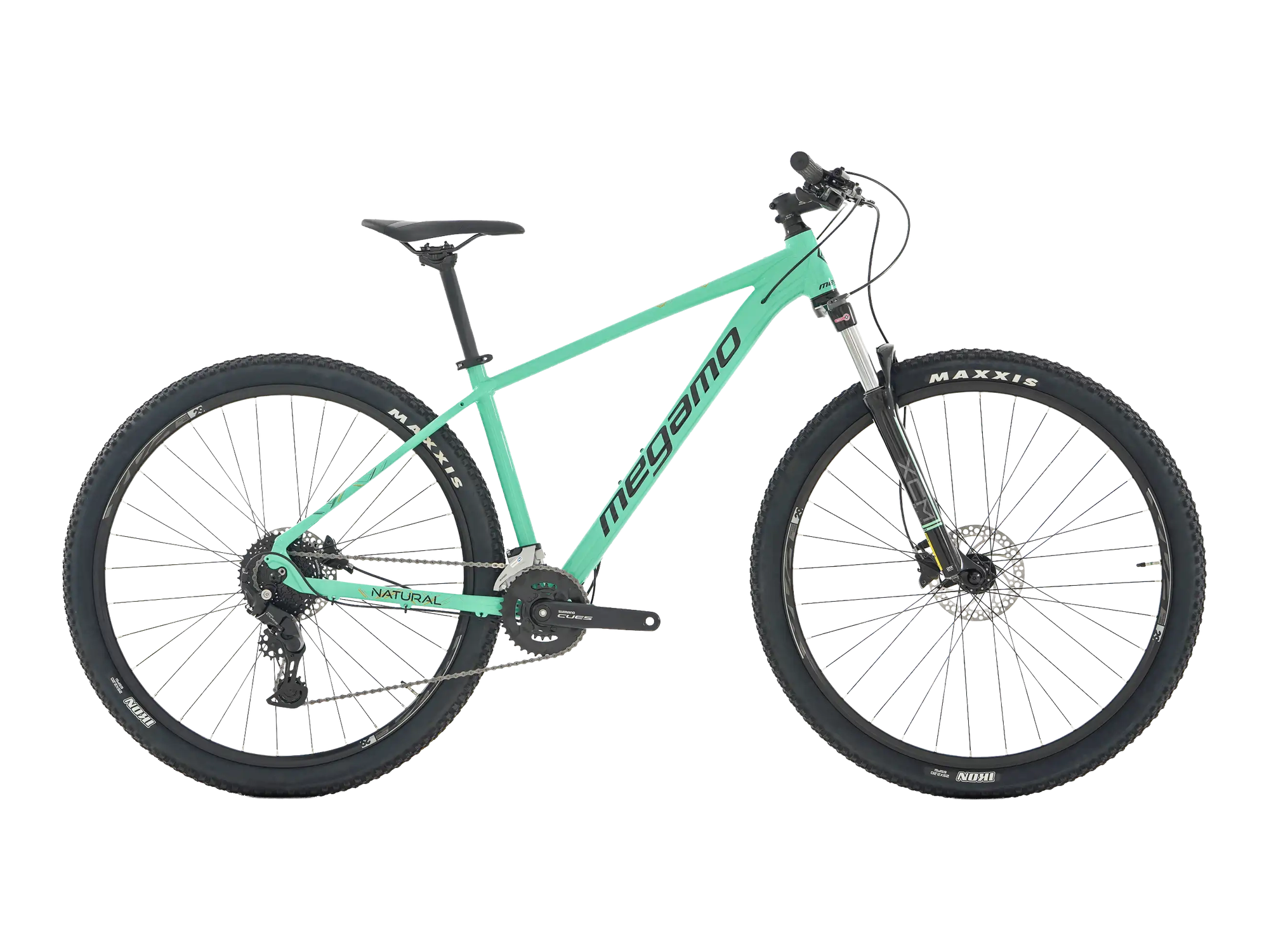 Megamo NATURAL 40 in Turquoise, Seitenansicht
