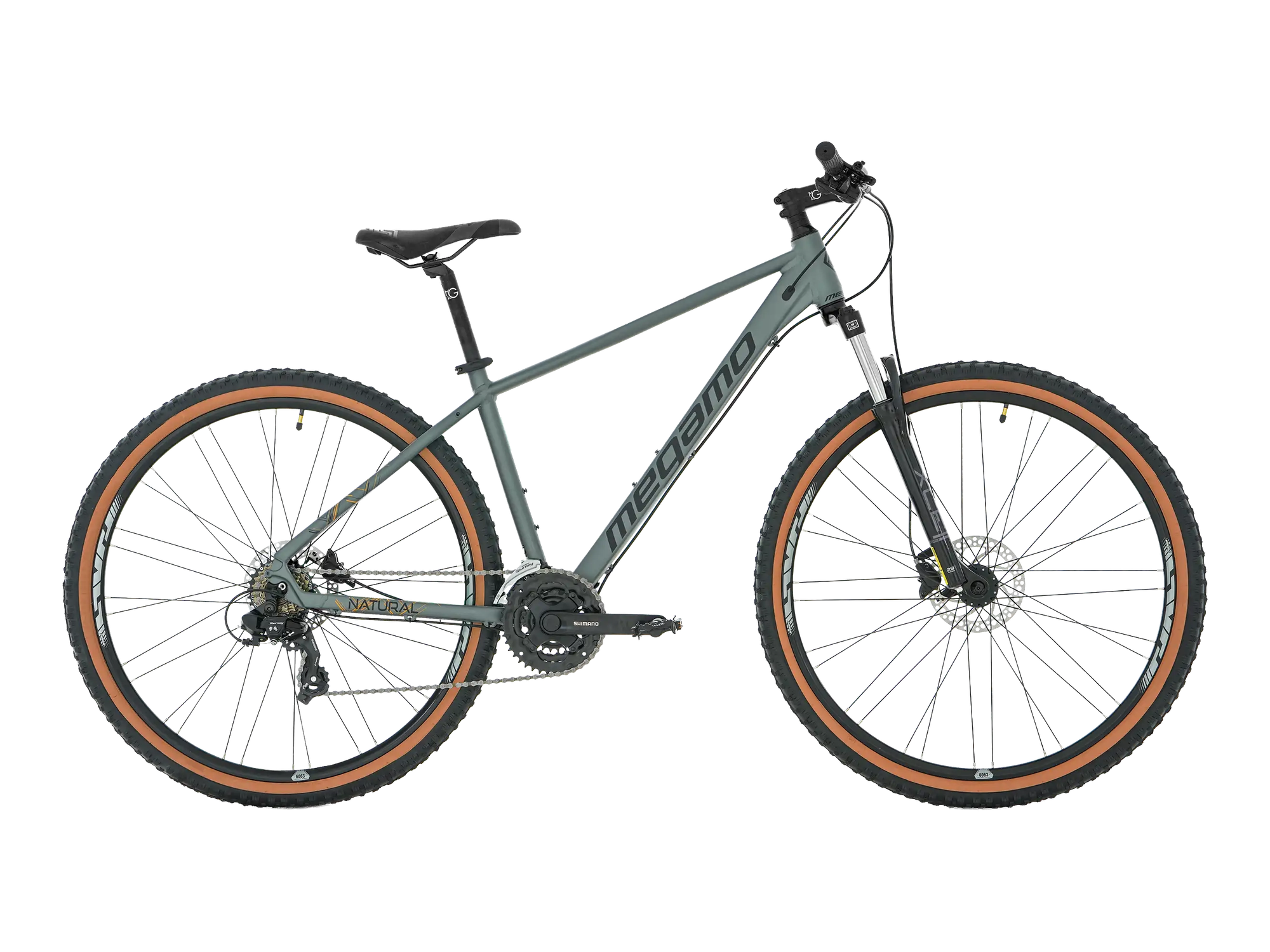 Megamo NATURAL 60 in Night Grey, Seitenansicht