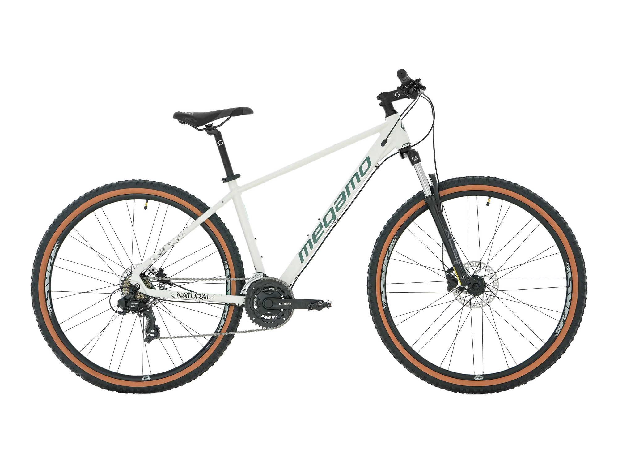 Megamo NATURAL 60 in White, Seitenansicht