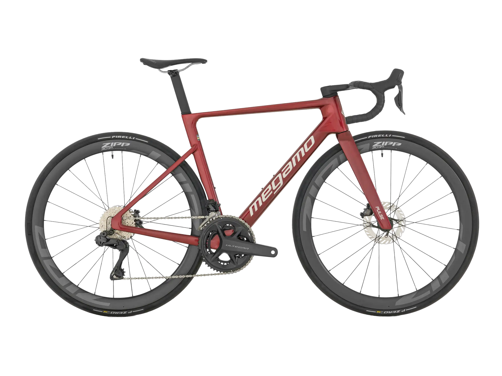 Megamo PULSE 05 CW in Red, Seitenansicht