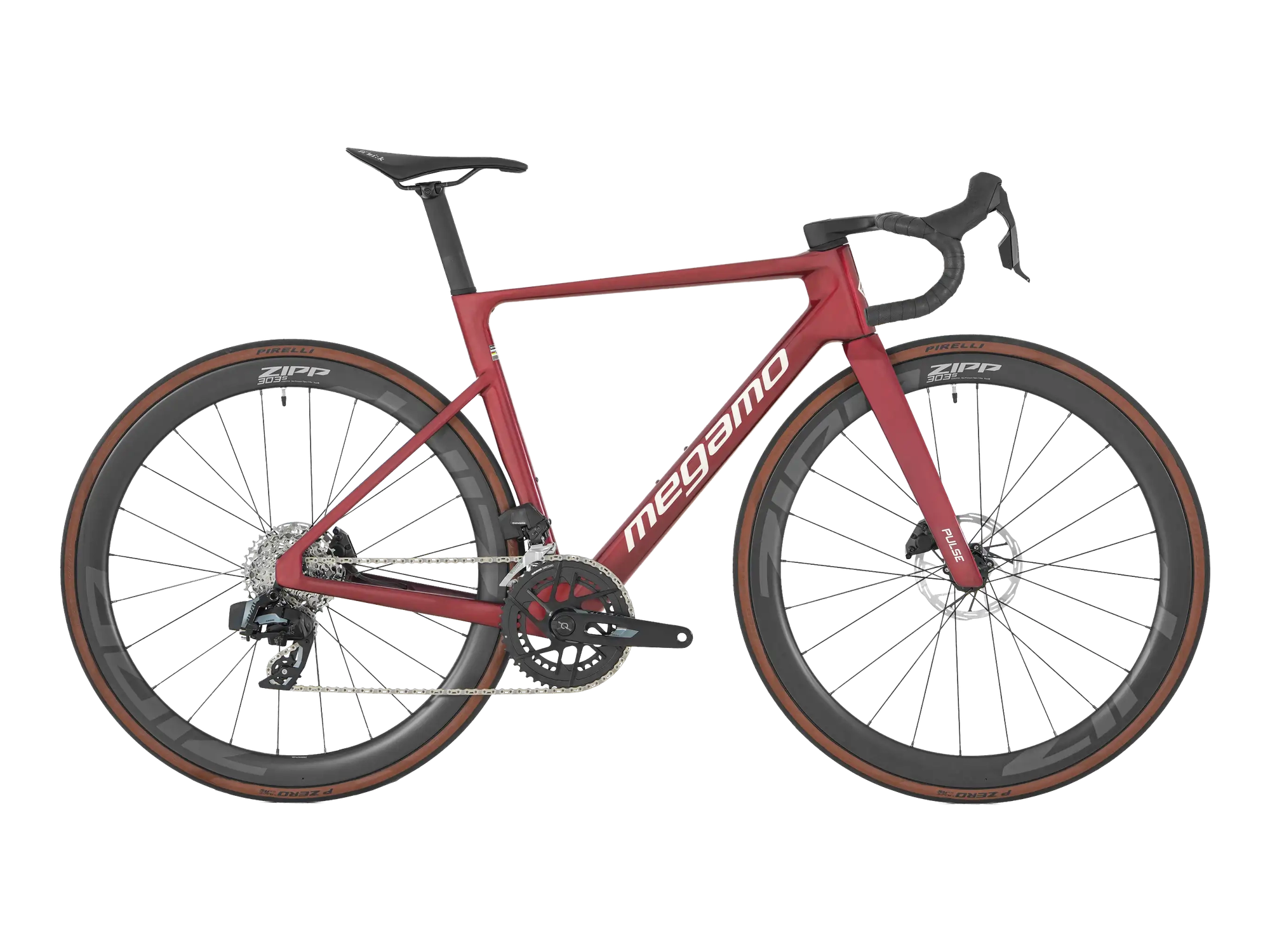 Megamo PULSE 07 in Red, Seitenansicht