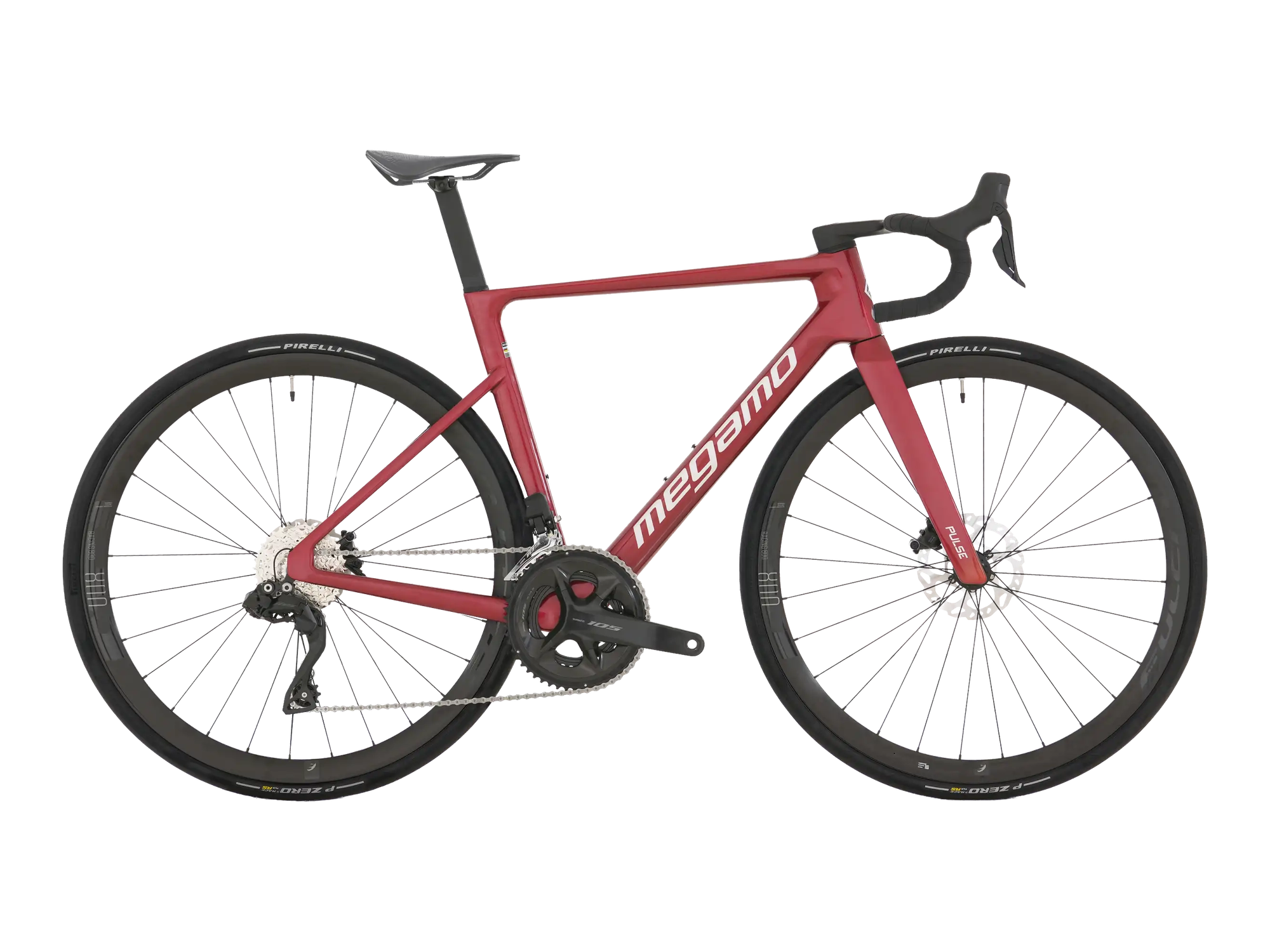 Megamo PULSE 15 in Red, Seitenansicht