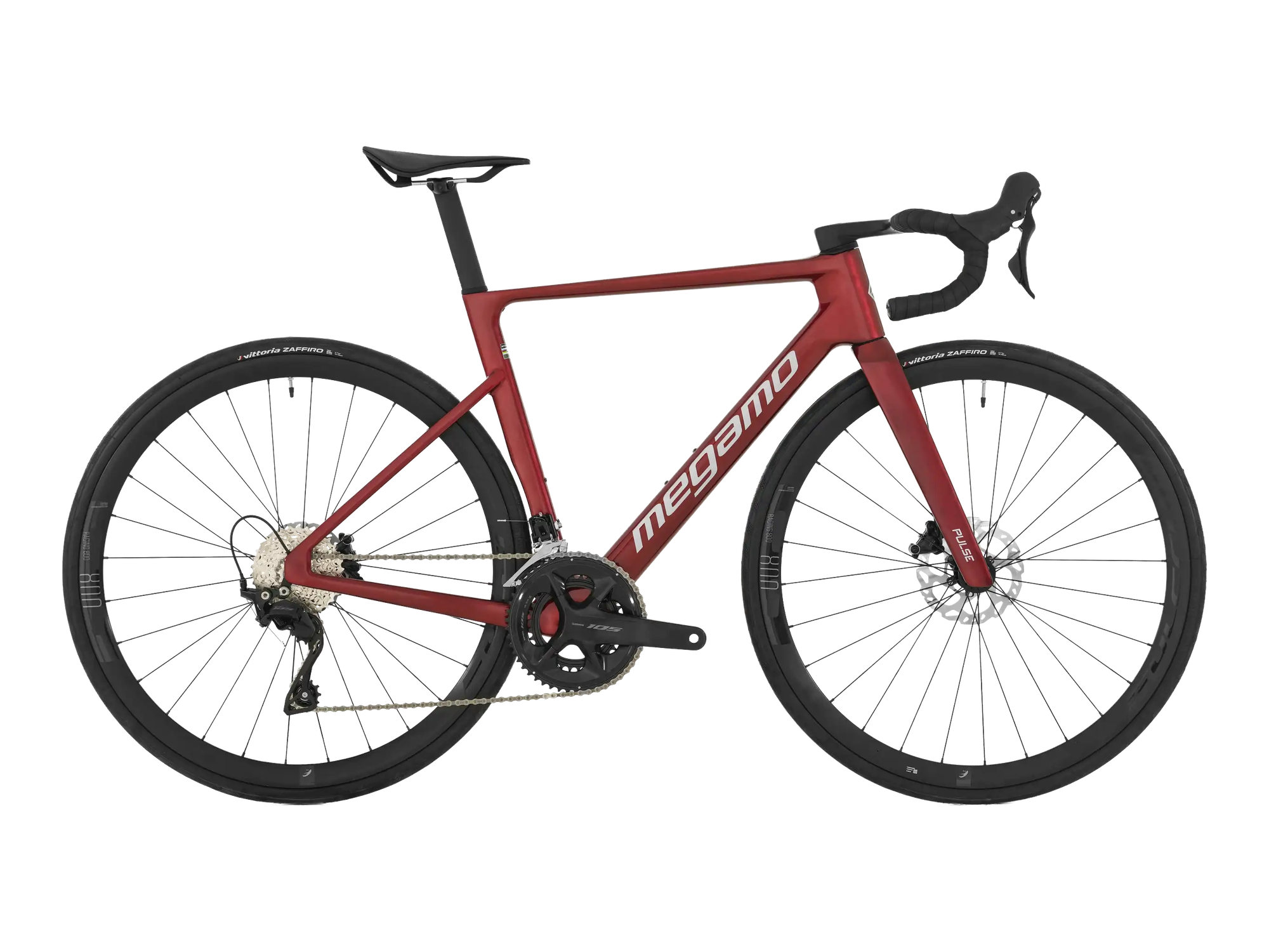 Megamo PULSE 20 in Red, Seitenansicht