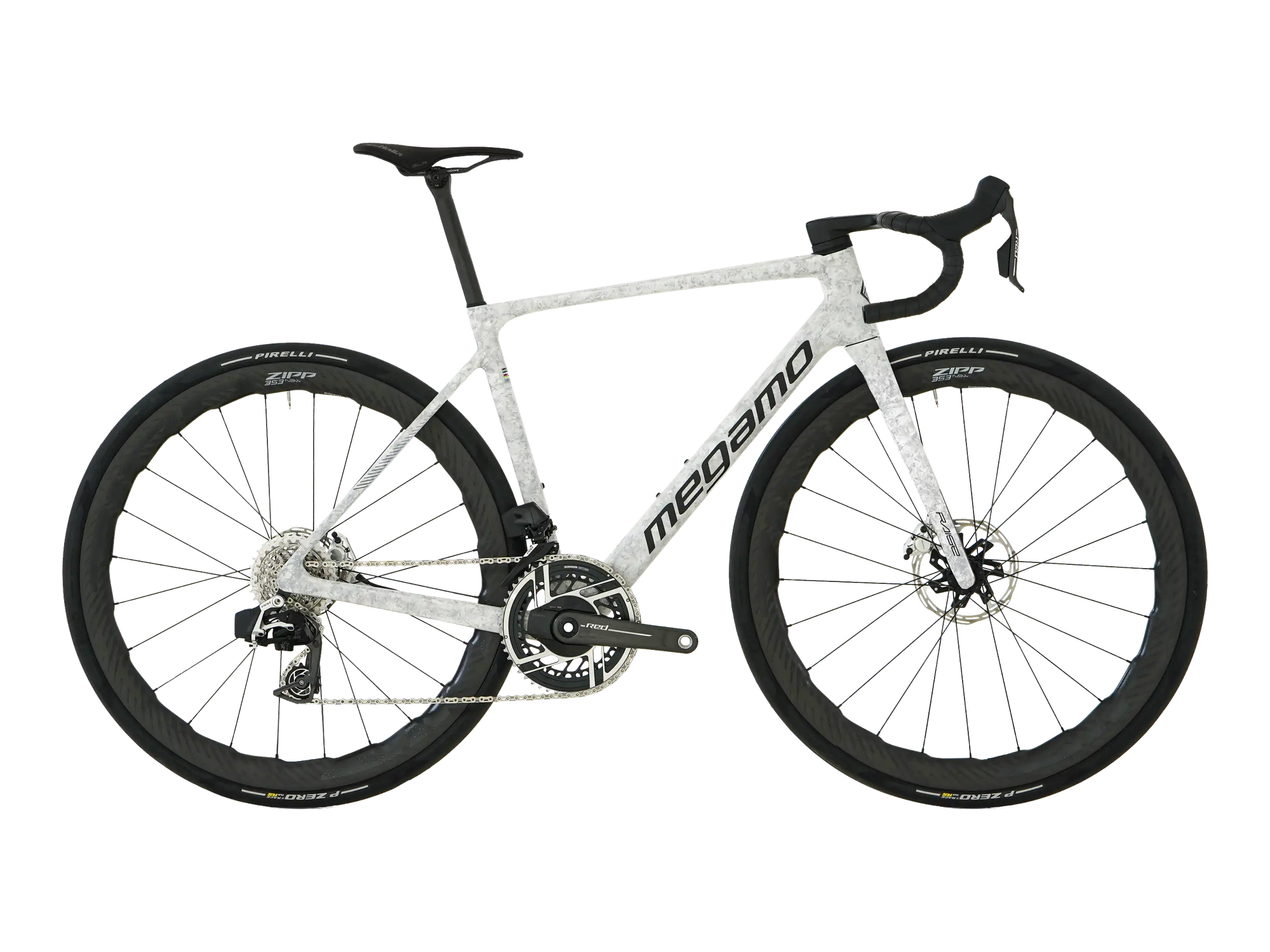 Megamo RAISE 00 SLR in Jade White, Seitenansicht