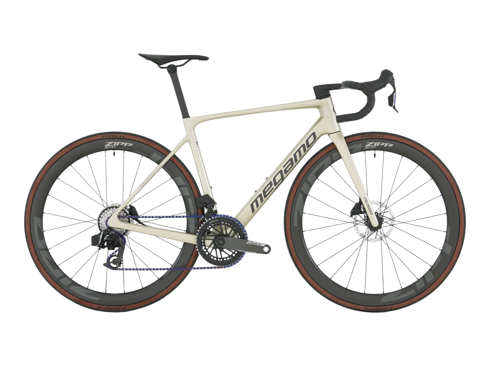 Megamo RAISE 04 in Silver Ash, Seitenansicht