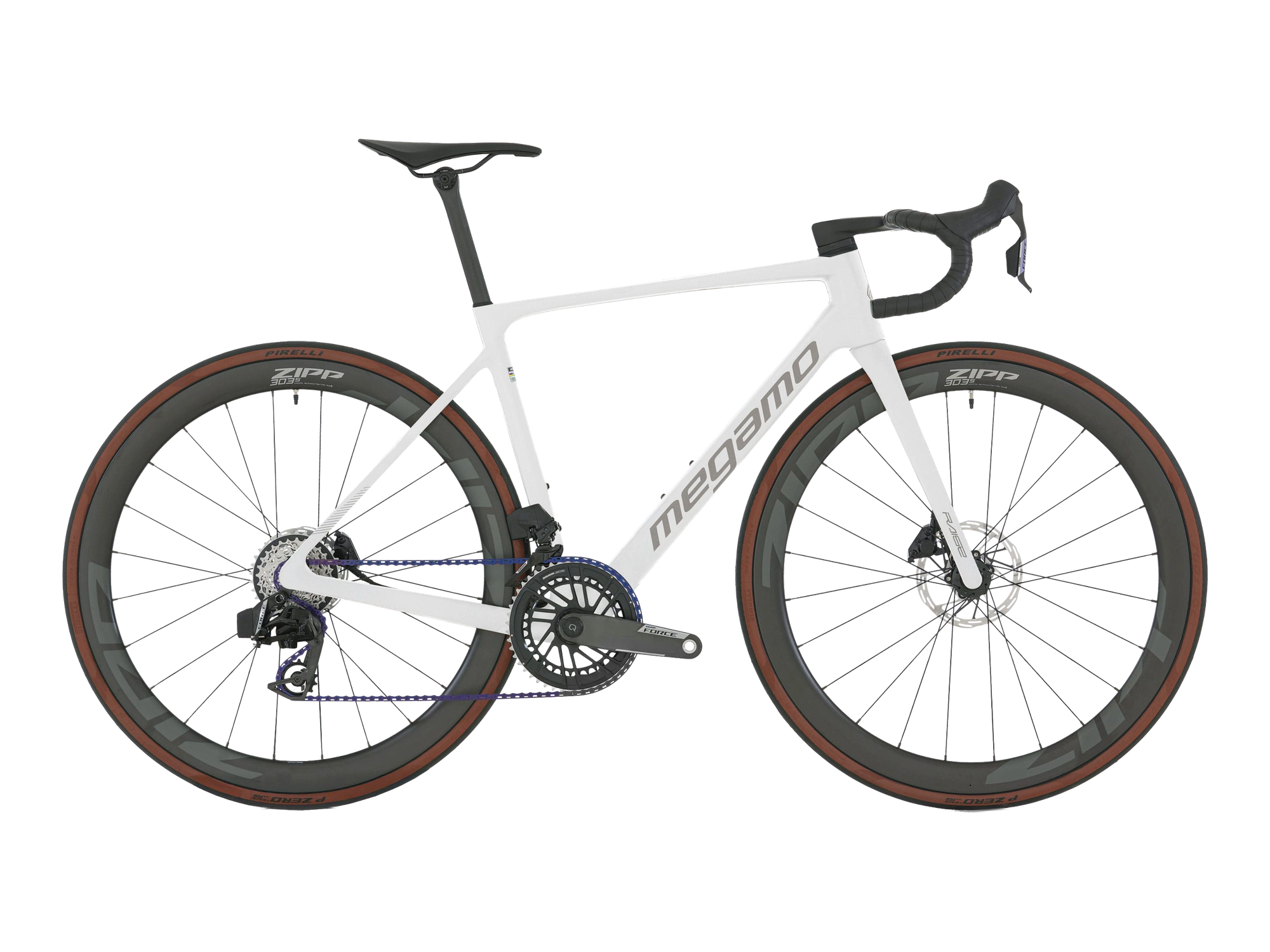 Megamo RAISE 04 in White, Seitenansicht
