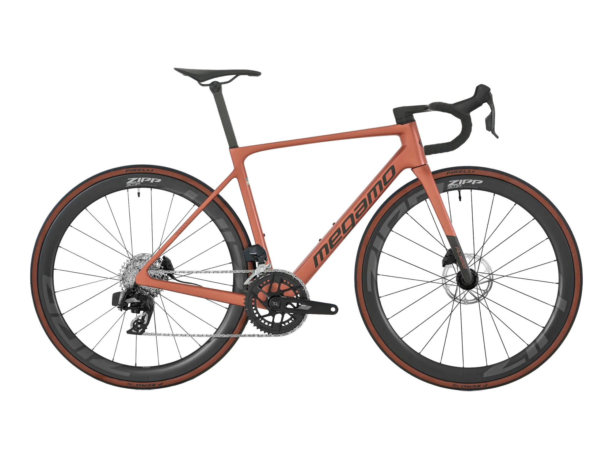 Megamo RAISE 07 in Brown, Seitenansicht