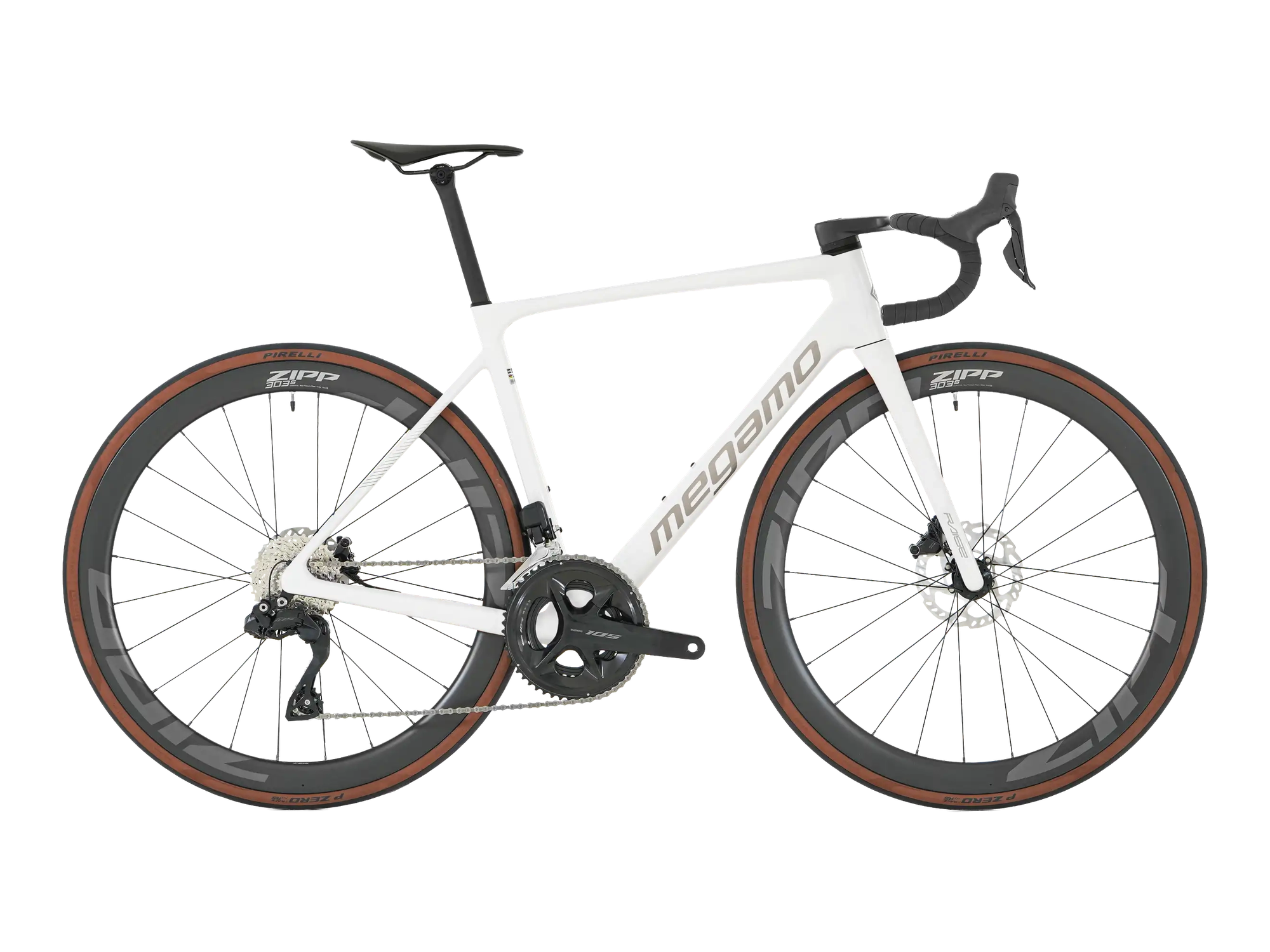 Megamo RAISE 15 CW in White, Seitenansicht