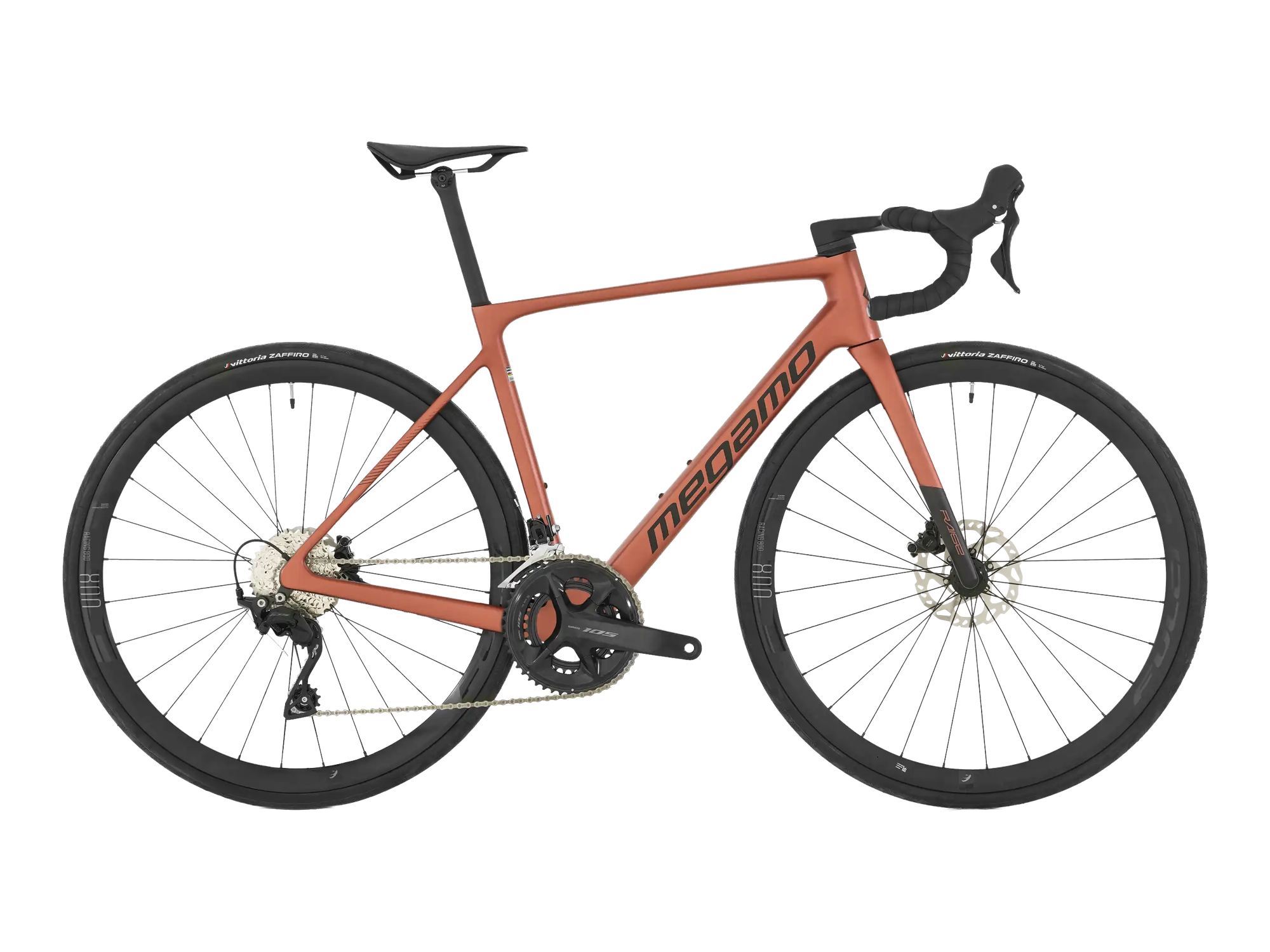 Megamo RAISE 20 in Brown, Seitenansicht