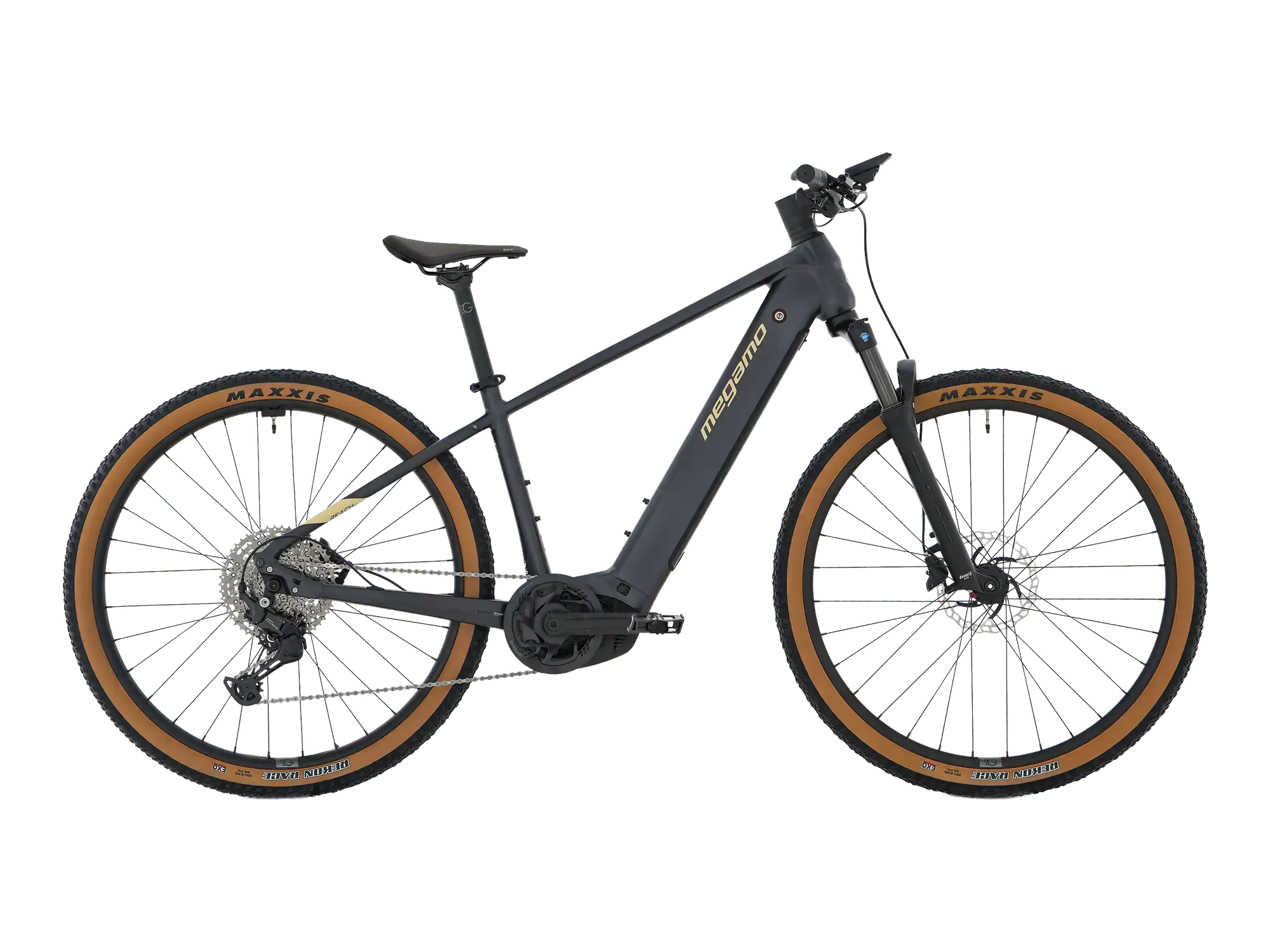 Megamo REACH HT 05 in Black, Seitenansicht