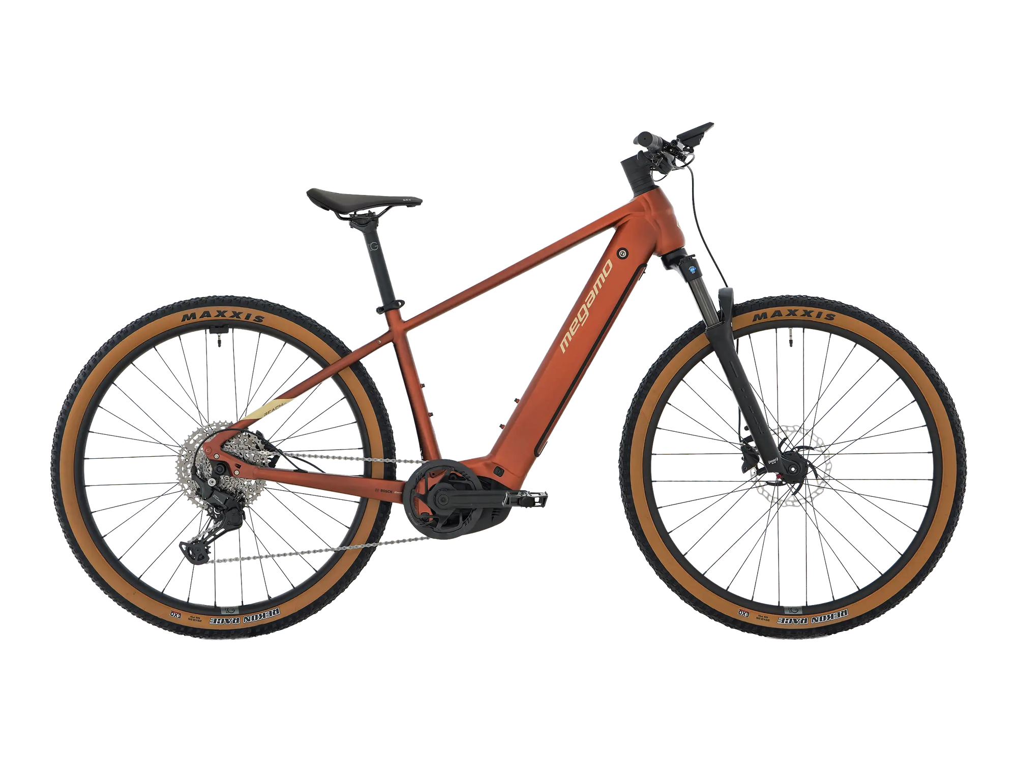 Megamo REACH HT 05 in Brown, Seitenansicht
