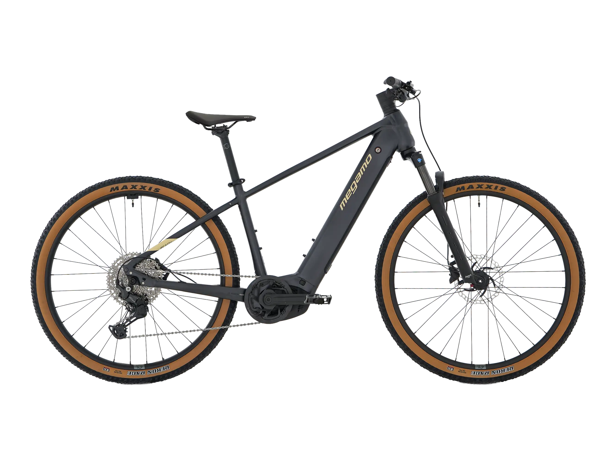 Megamo REACH HT 10 in Black, Seitenansicht