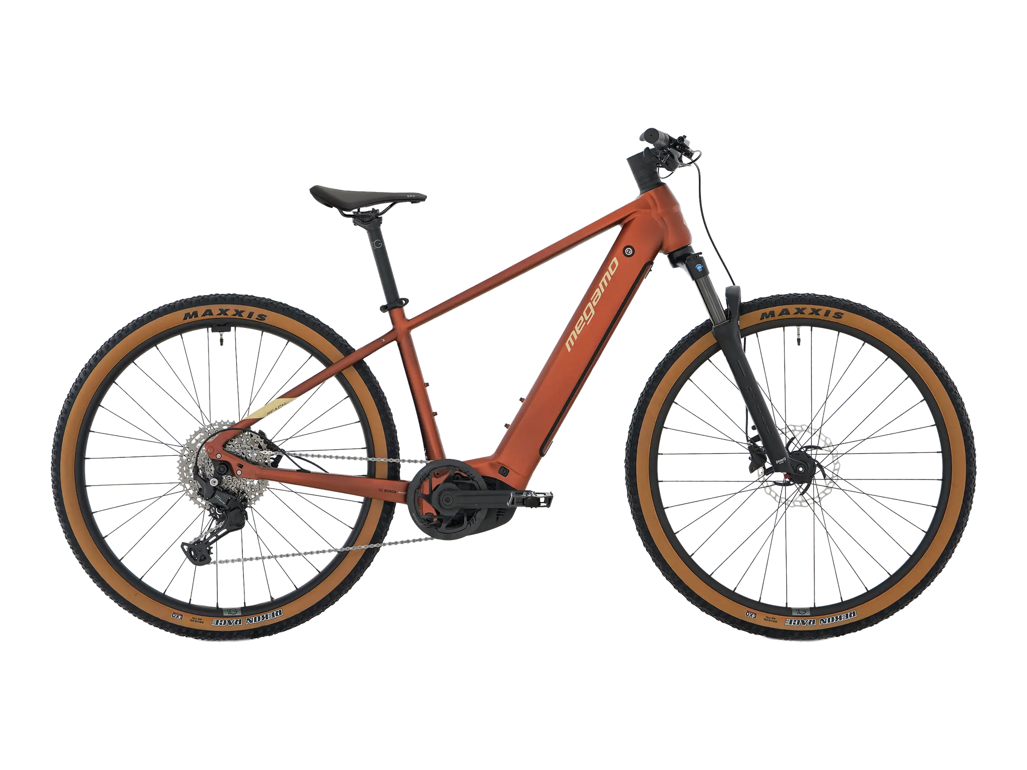 Megamo REACH HT 10 in Brown, Seitenansicht