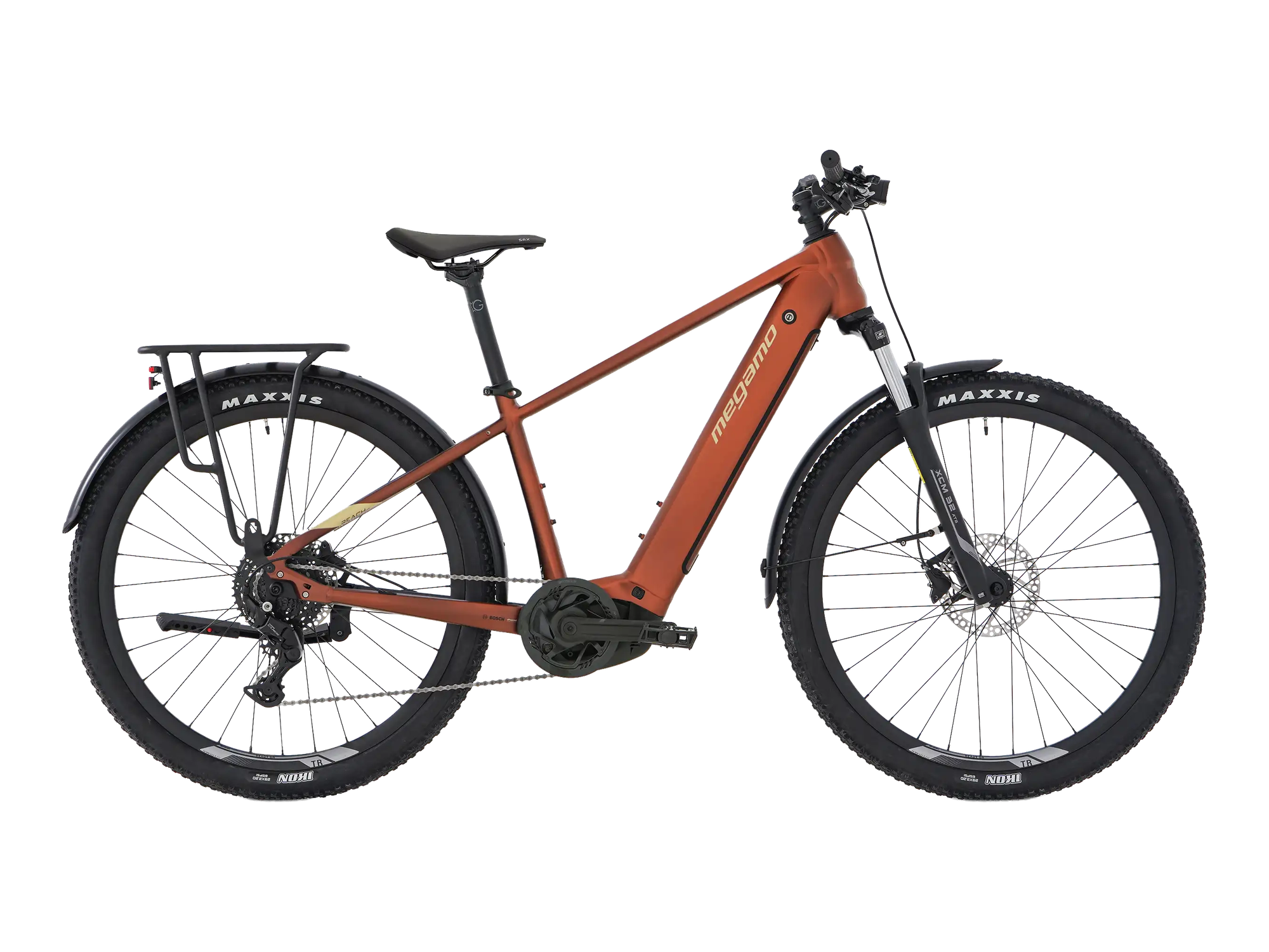 Megamo REACH HT 20 EQUIPPED in Brown, Seitenansicht