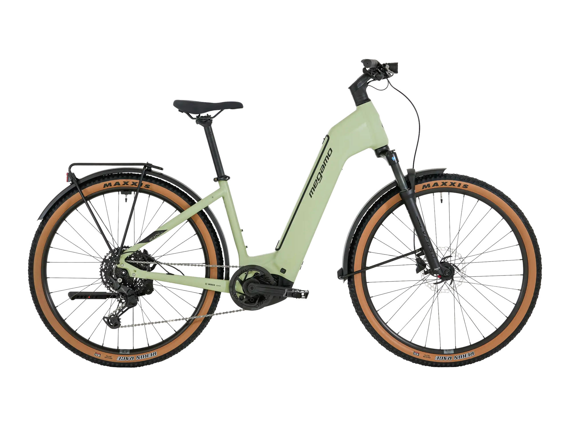 Megamo REACH LOW 10 EQUIPPED in Mint, Seitenansicht