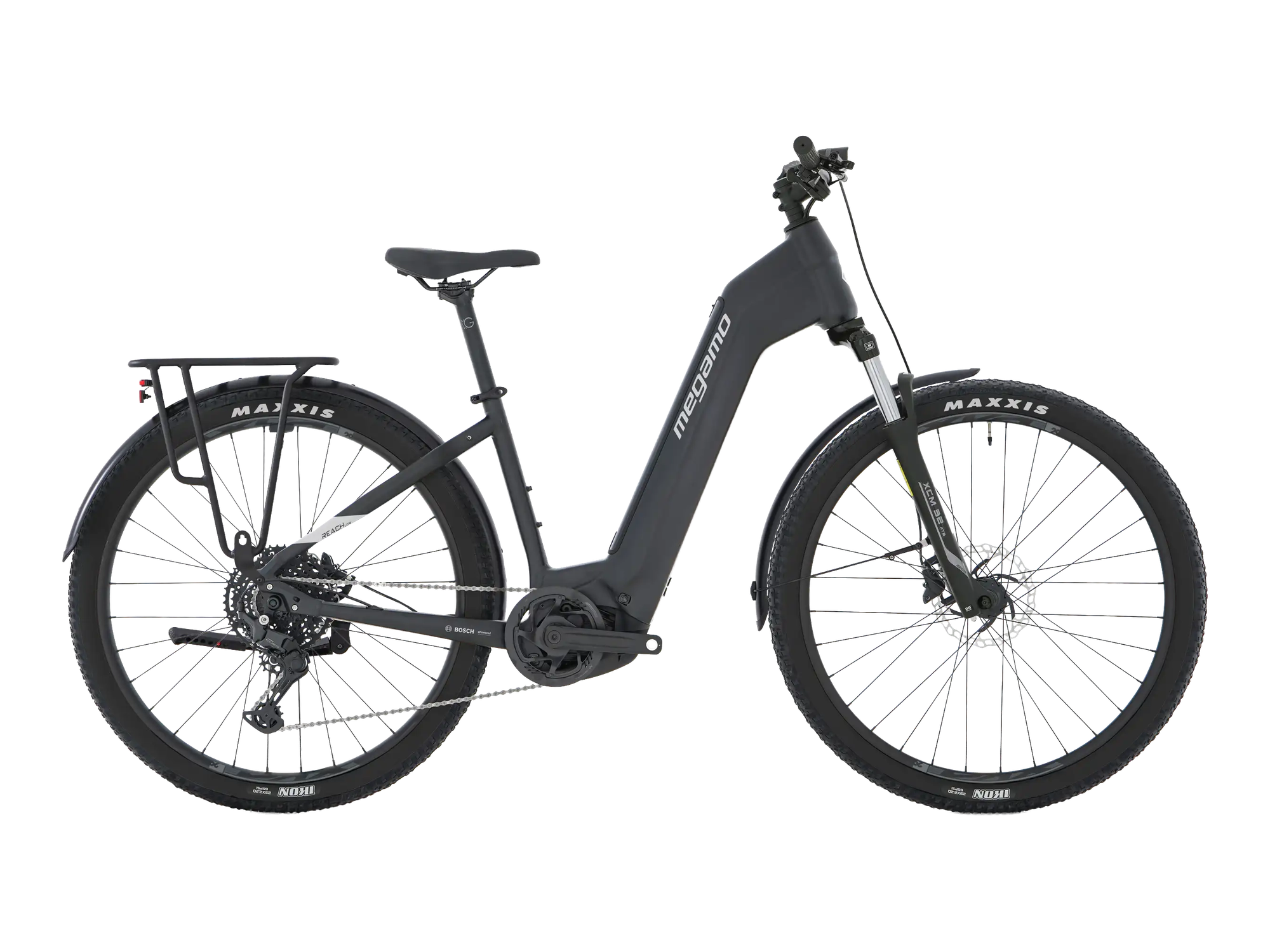 Megamo REACH LOW 20 EQUIPPED in Black, Seitenansicht