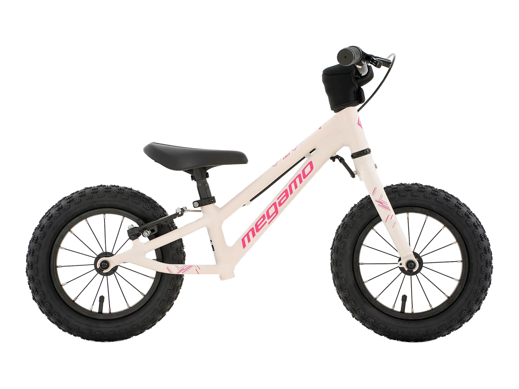 Megamo 12" GO in White, Seitenansicht