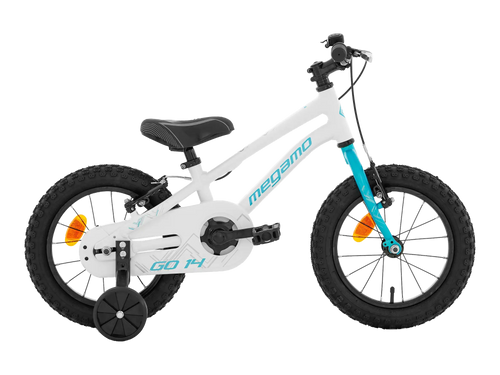 Megamo 14" GO in White, Seitenansicht
