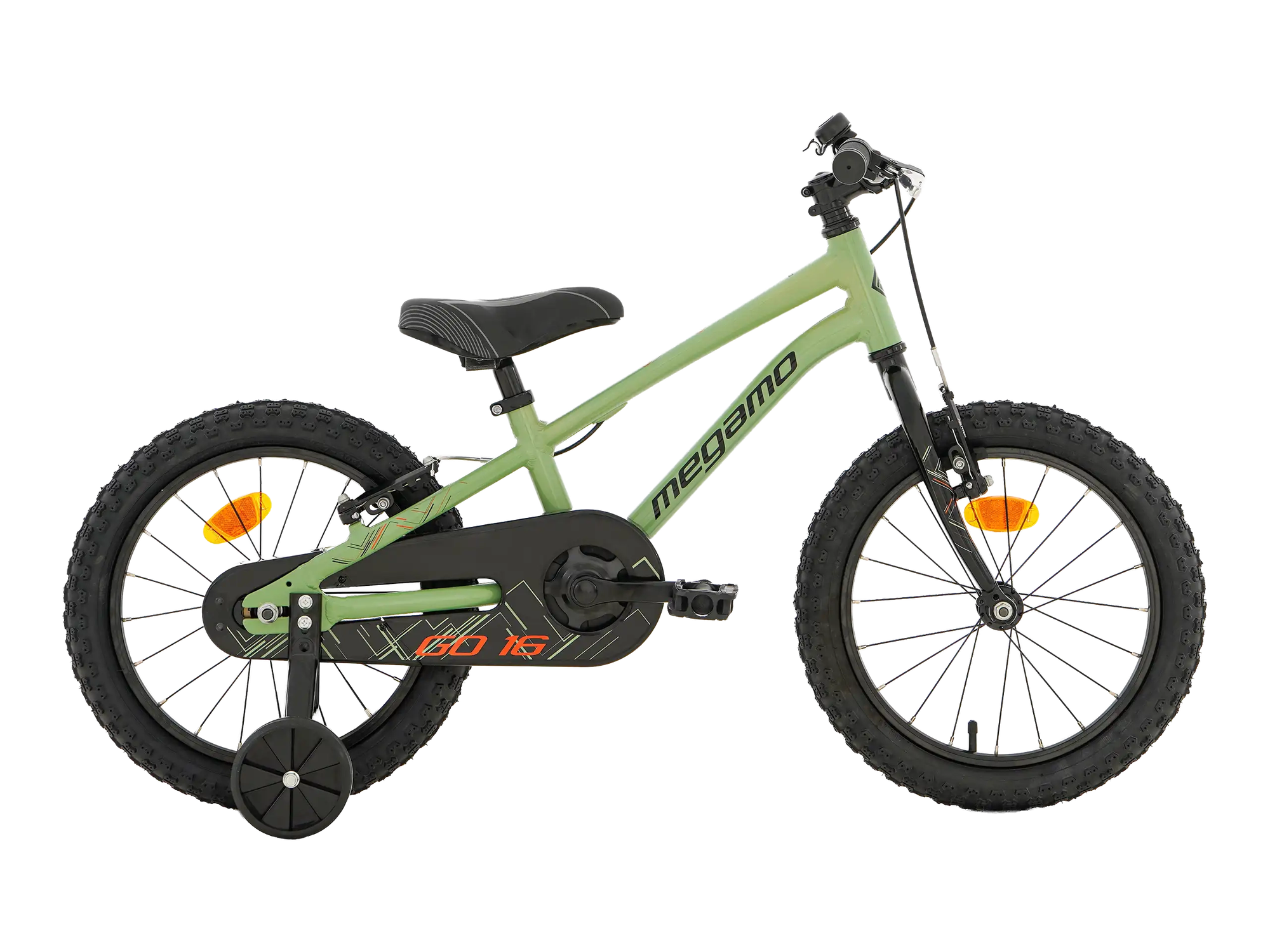 Megamo 16" GO in Green, Seitenansicht