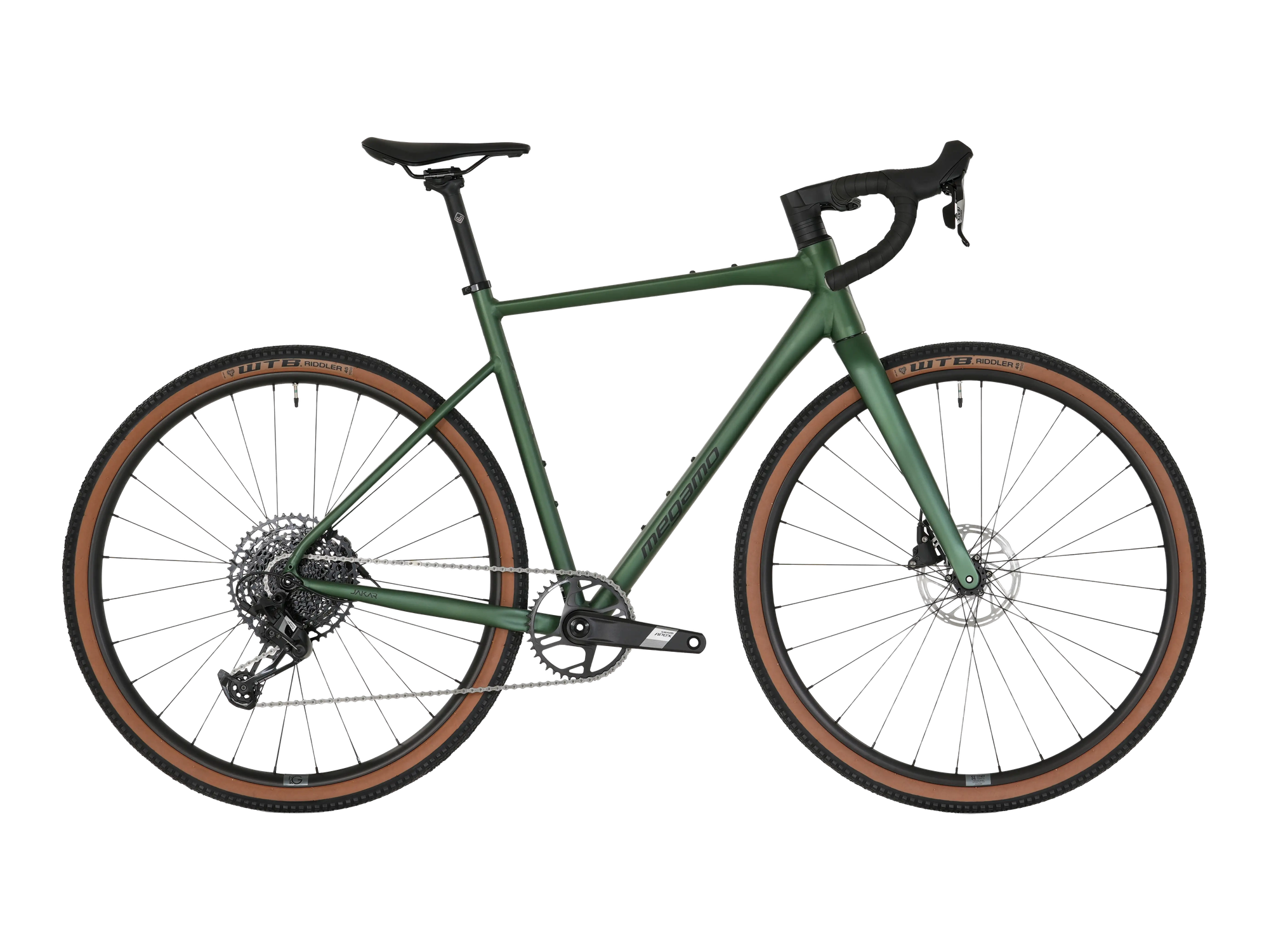 Megamo JAKAR 20 in Deep Green, Seitenansicht