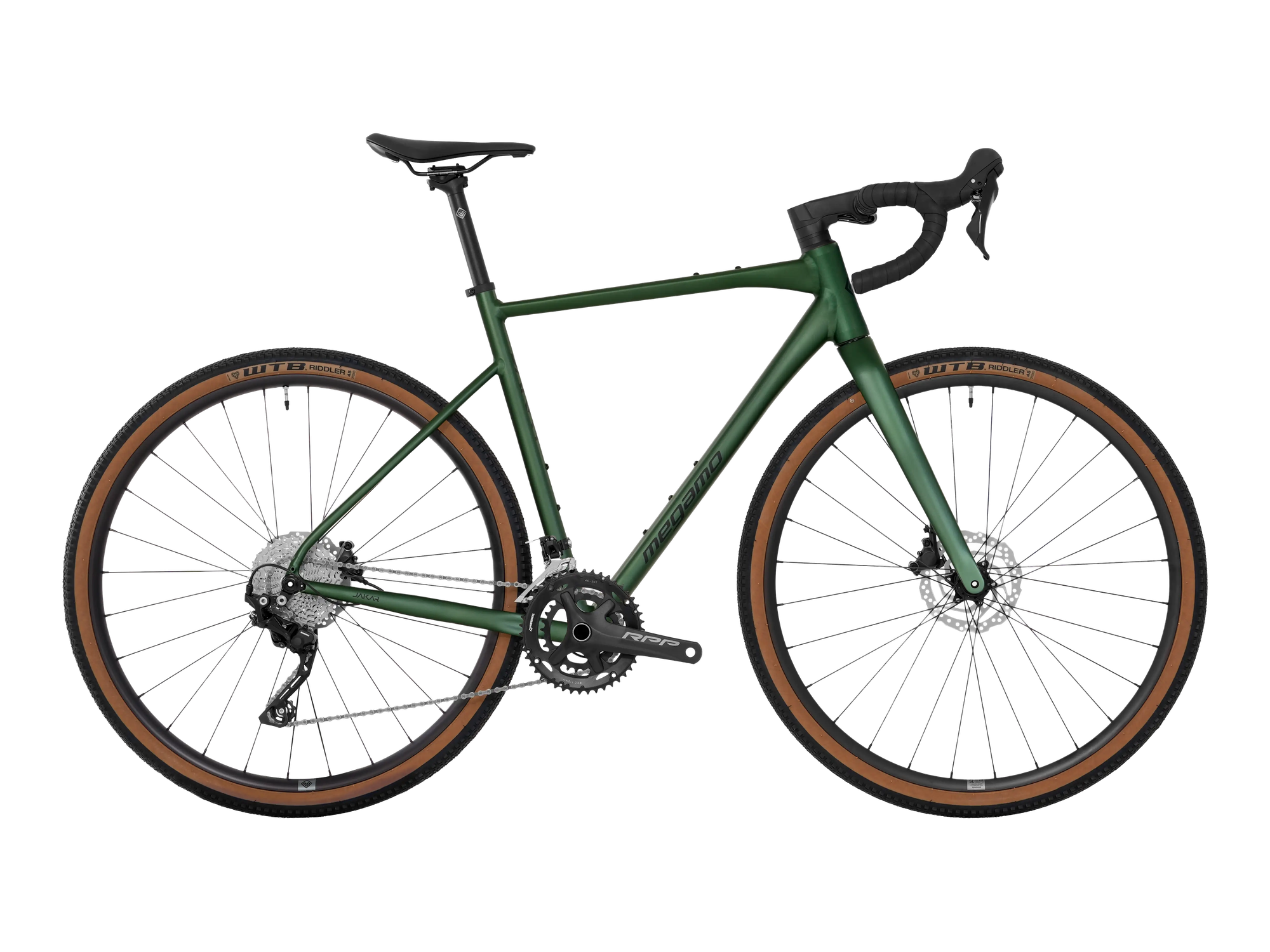 Megamo JAKAR 30 in Deep Green, Seitenansicht