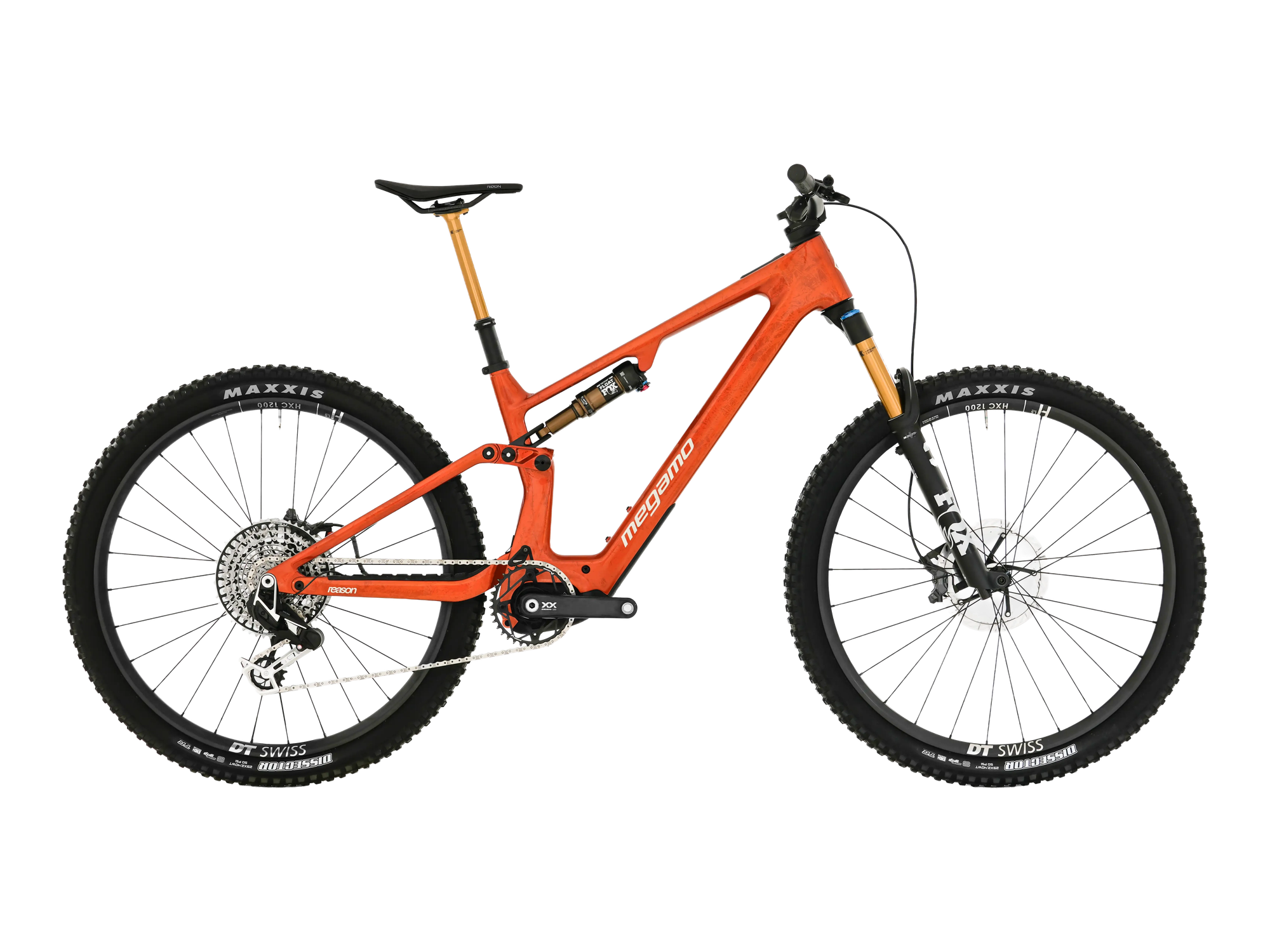 Megamo REASON AIR CRB 00 in Amber Orange, Seitenansicht