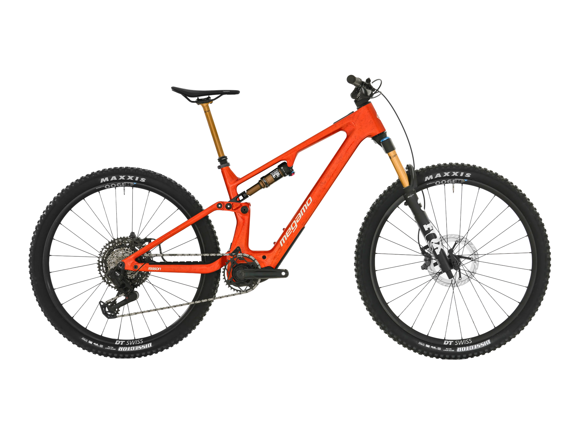 Megamo REASON AIR CRB 03 AXS in Amber Orange, Seitenansicht
