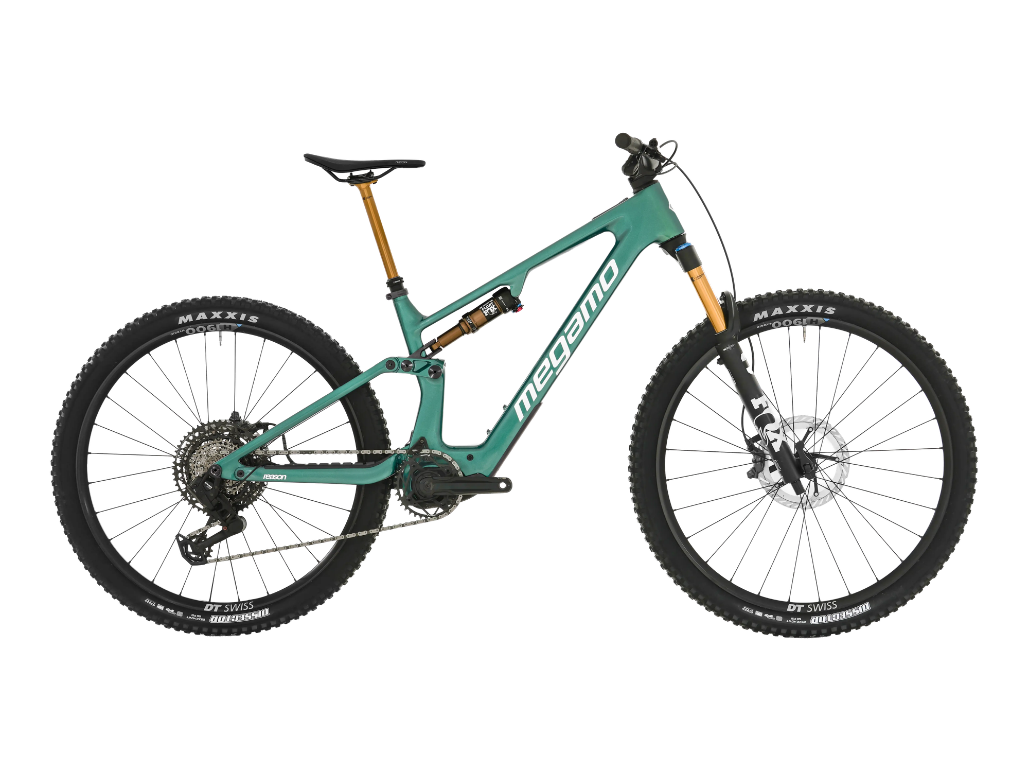 Megamo REASON AIR CRB 03 AXS in Green, Seitenansicht
