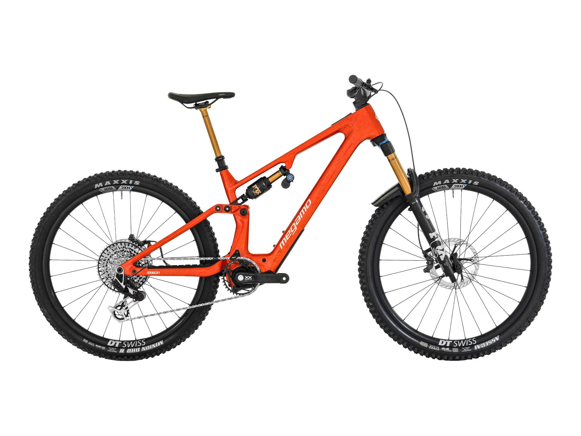 Megamo REASON CRB 01 in Amber Orange, Seitenansicht