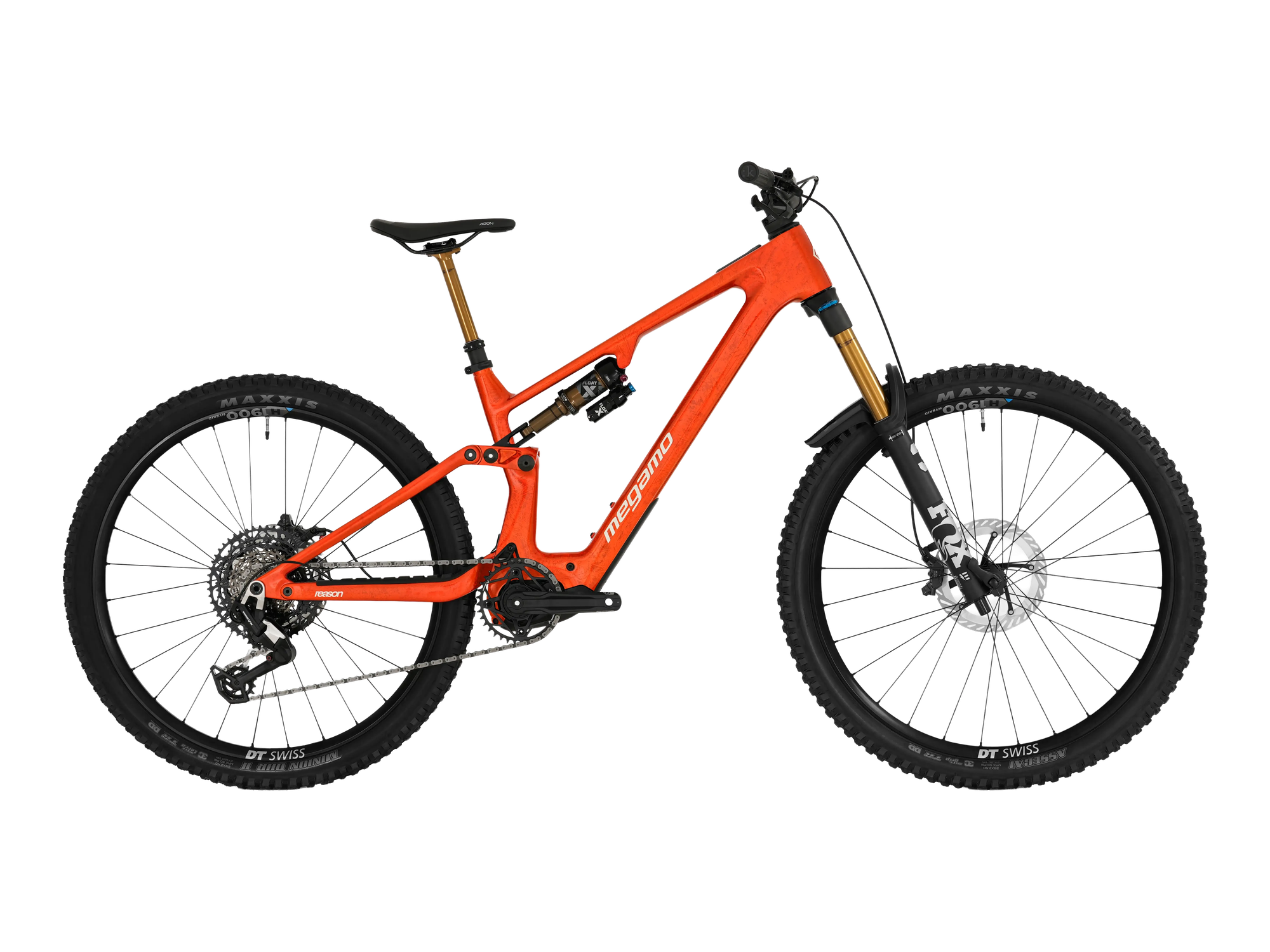 Megamo REASON CRB 03 in Amber Orange, Seitenansicht