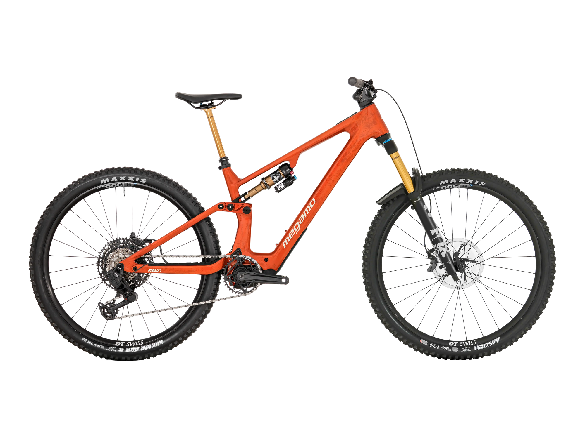Megamo REASON CRB 03 AXS in Amber Orange, Seitenansicht