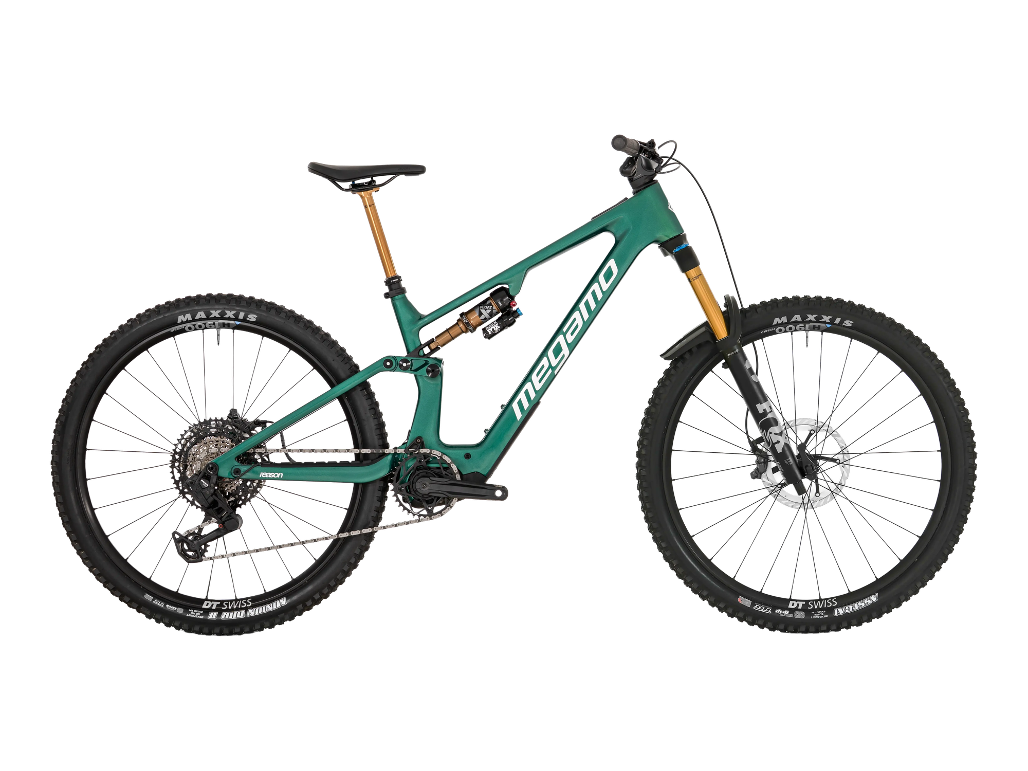 Megamo REASON CRB 03 AXS in Green, Seitenansicht