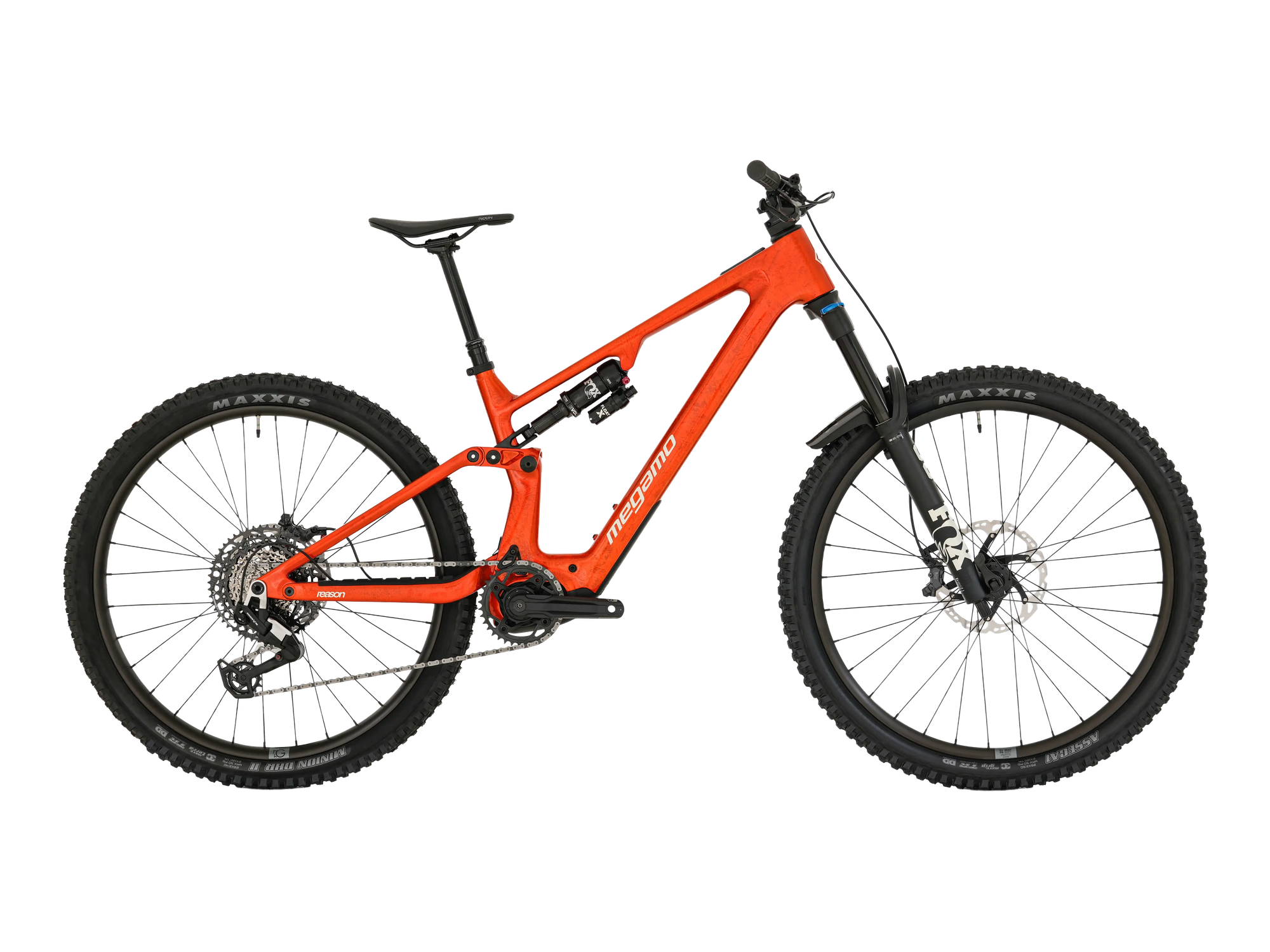 Megamo REASON CRB 05 in Amber Orange, Seitenansicht