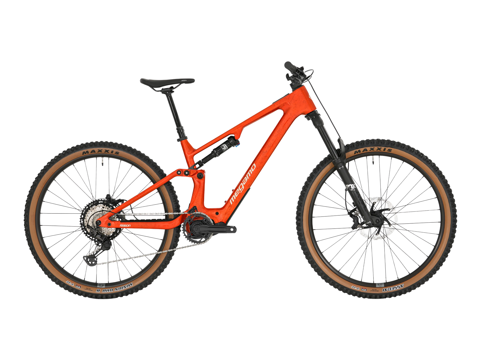 Megamo REASON CRB 07 in Amber Orange, Seitenansicht