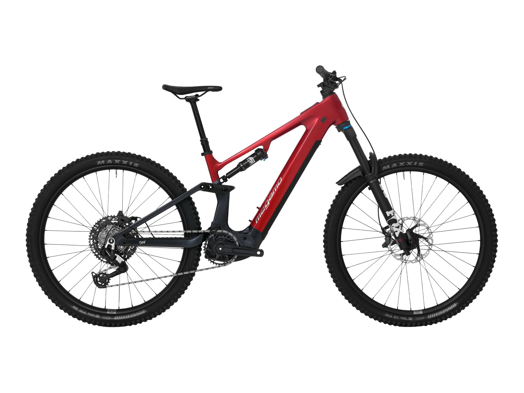 Megamo RYAL 05 in Red, Seitenansicht