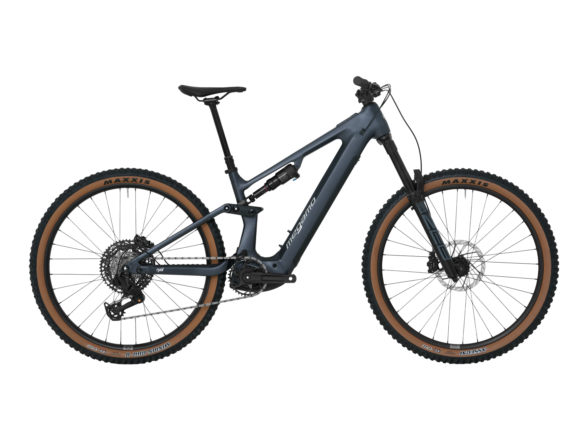 Megamo RYAL 08 in Black, Seitenansicht