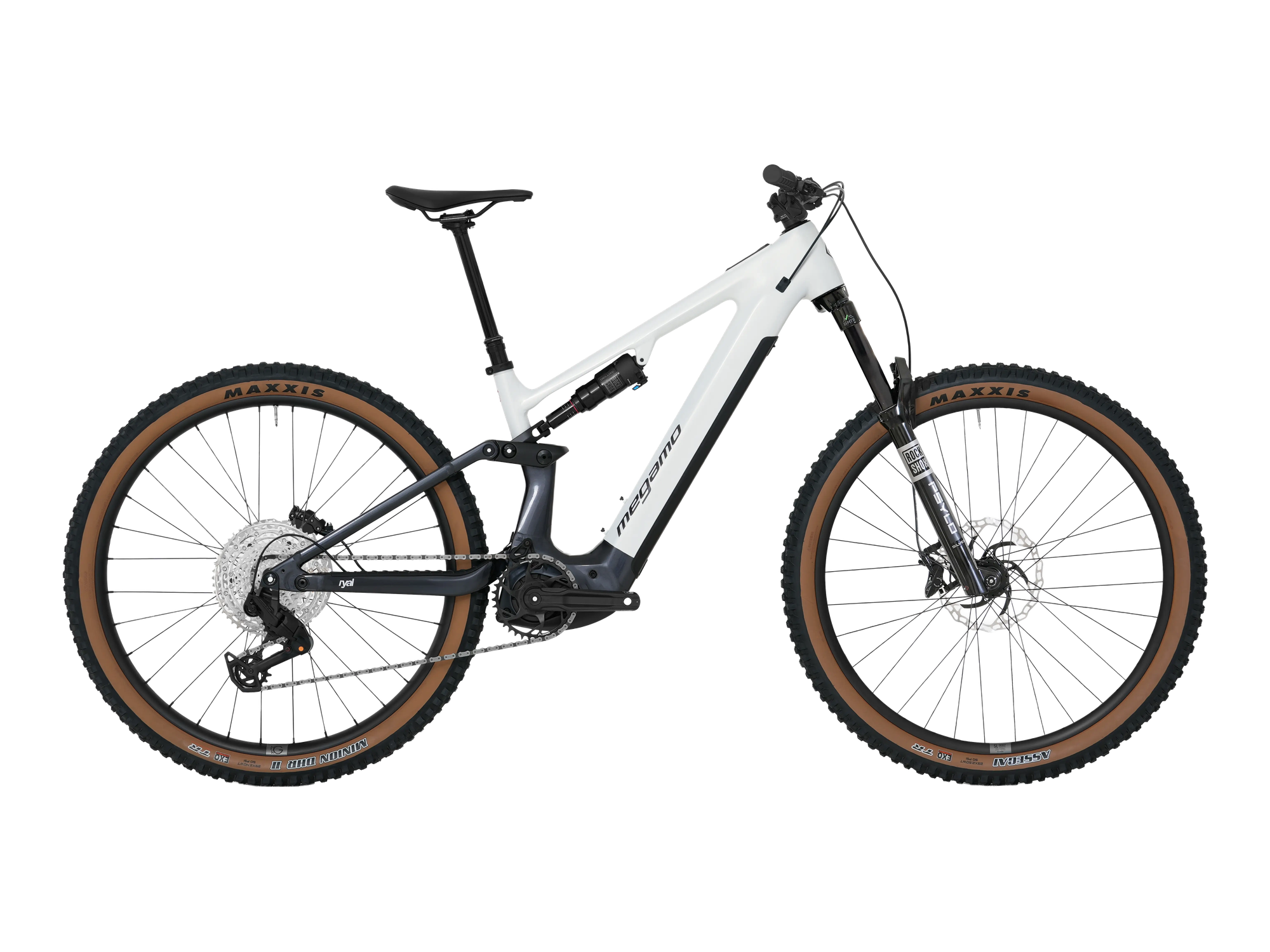 Megamo RYAL 10 in White, Seitenansicht