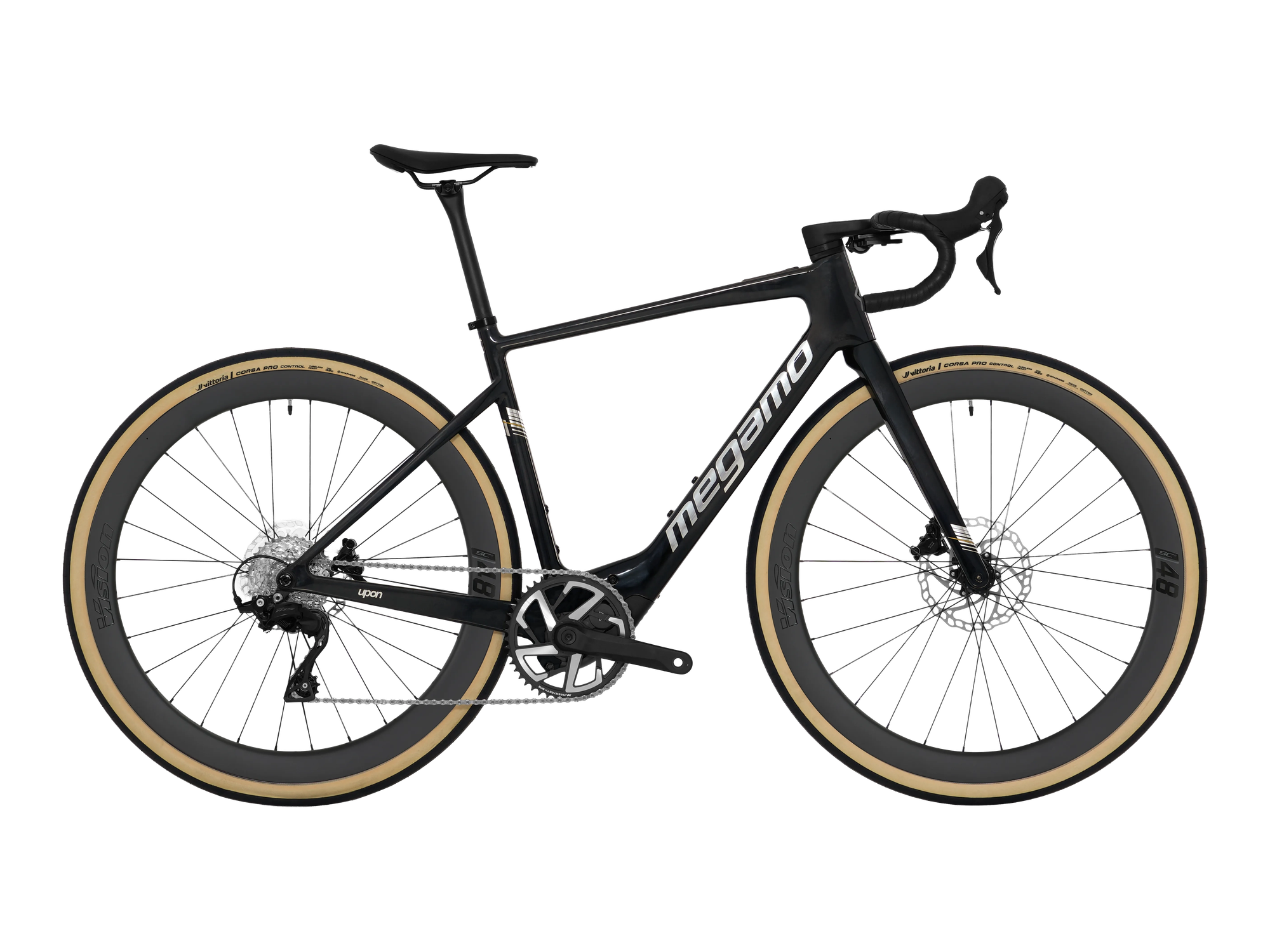 Megamo UPON 15 CW in Black, Seitenansicht