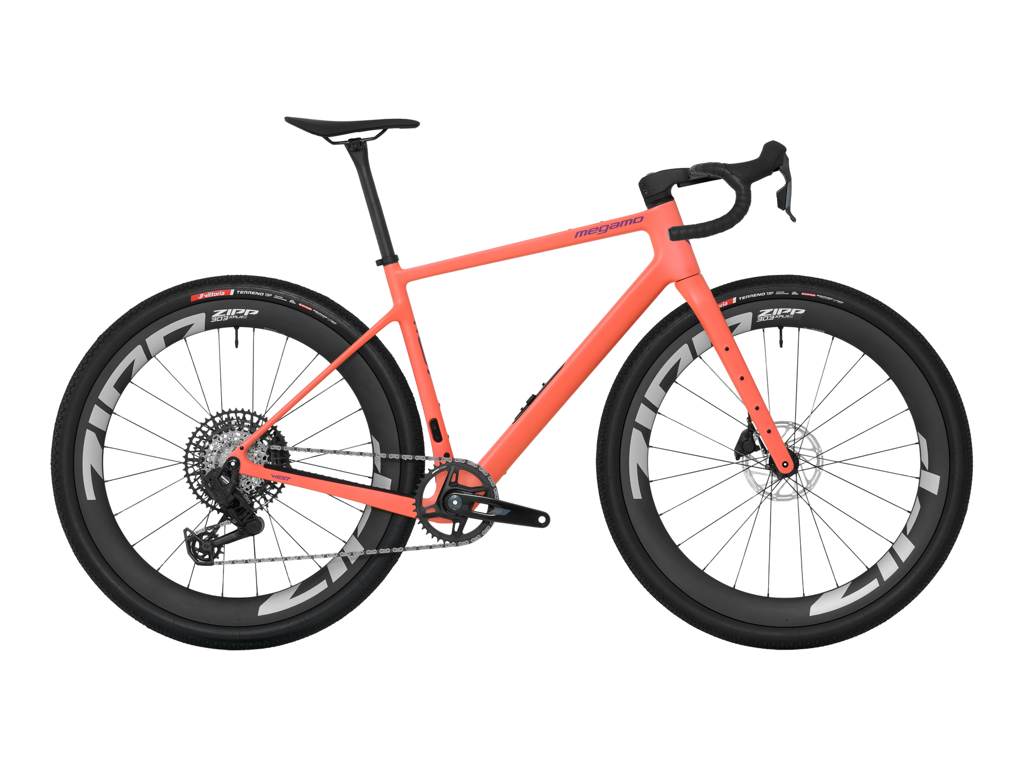 Megamo WEST 03 in Coral, Seitenansicht