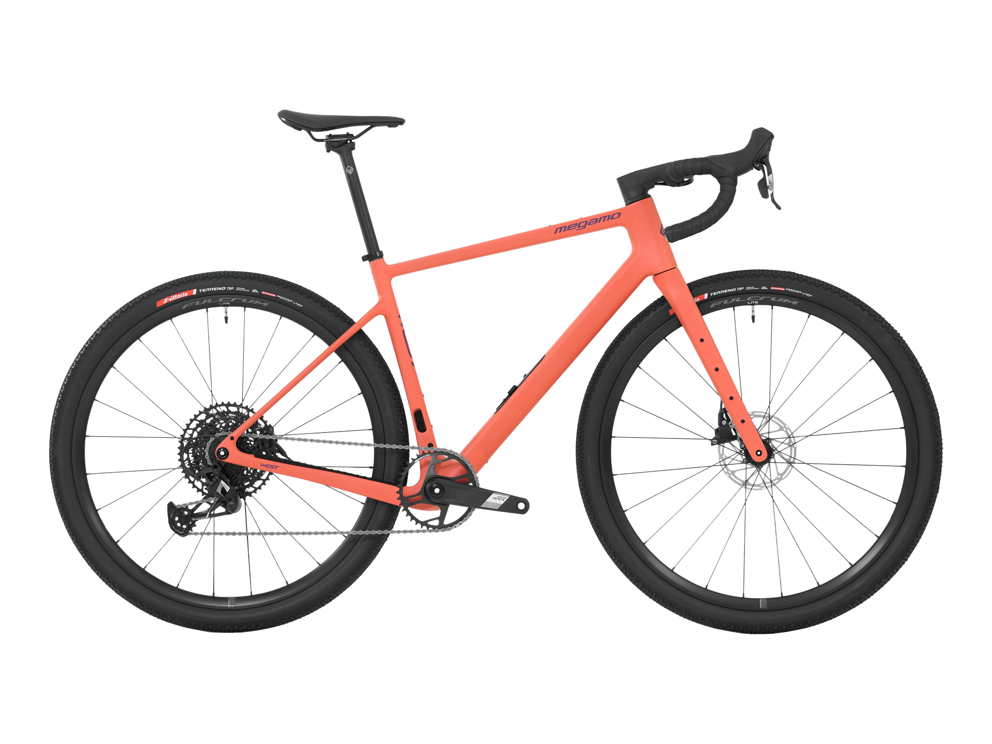 Megamo WEST 10 in Coral, Seitenansicht