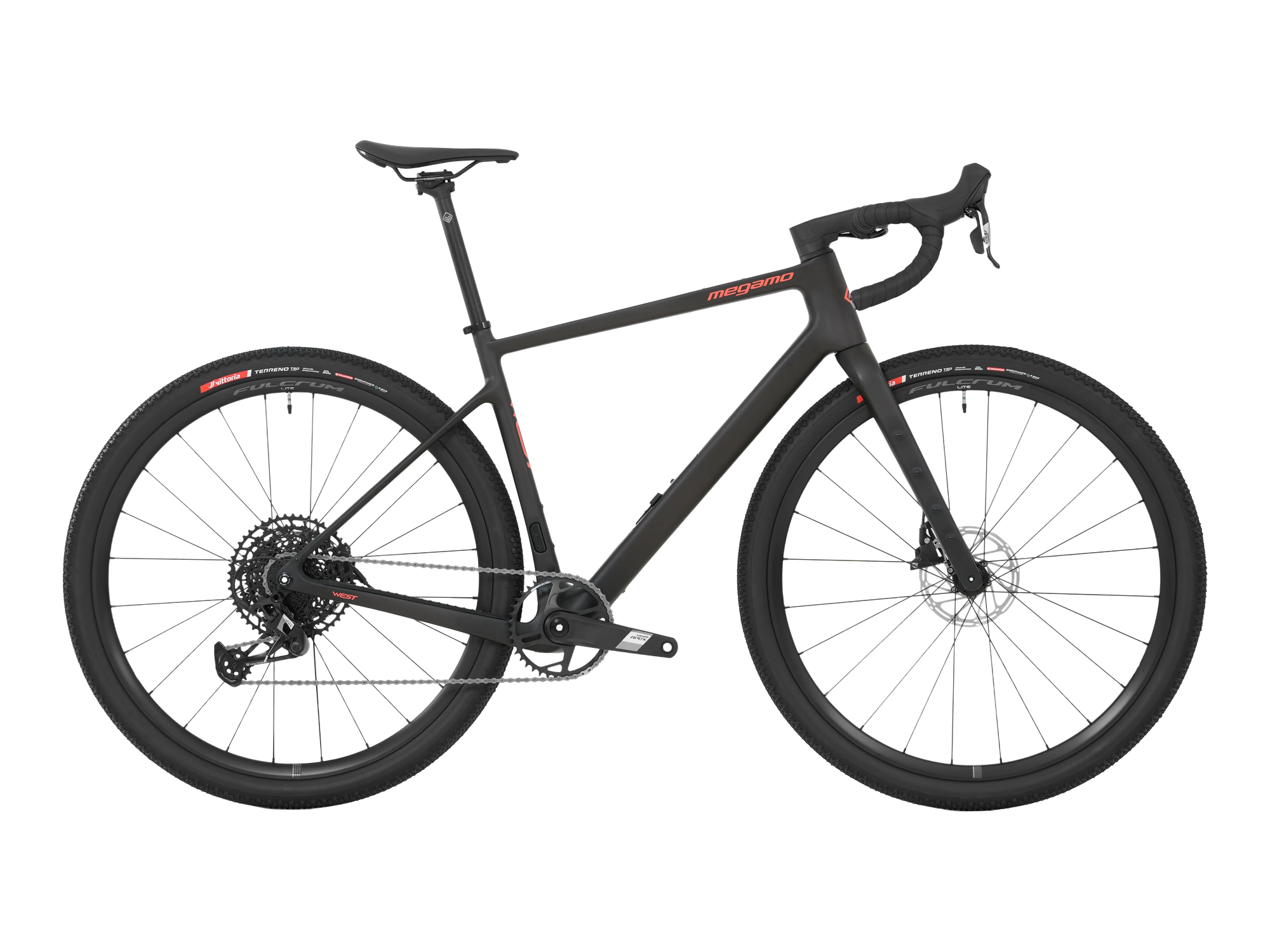 Megamo WEST 10 in Nude Black, Seitenansicht