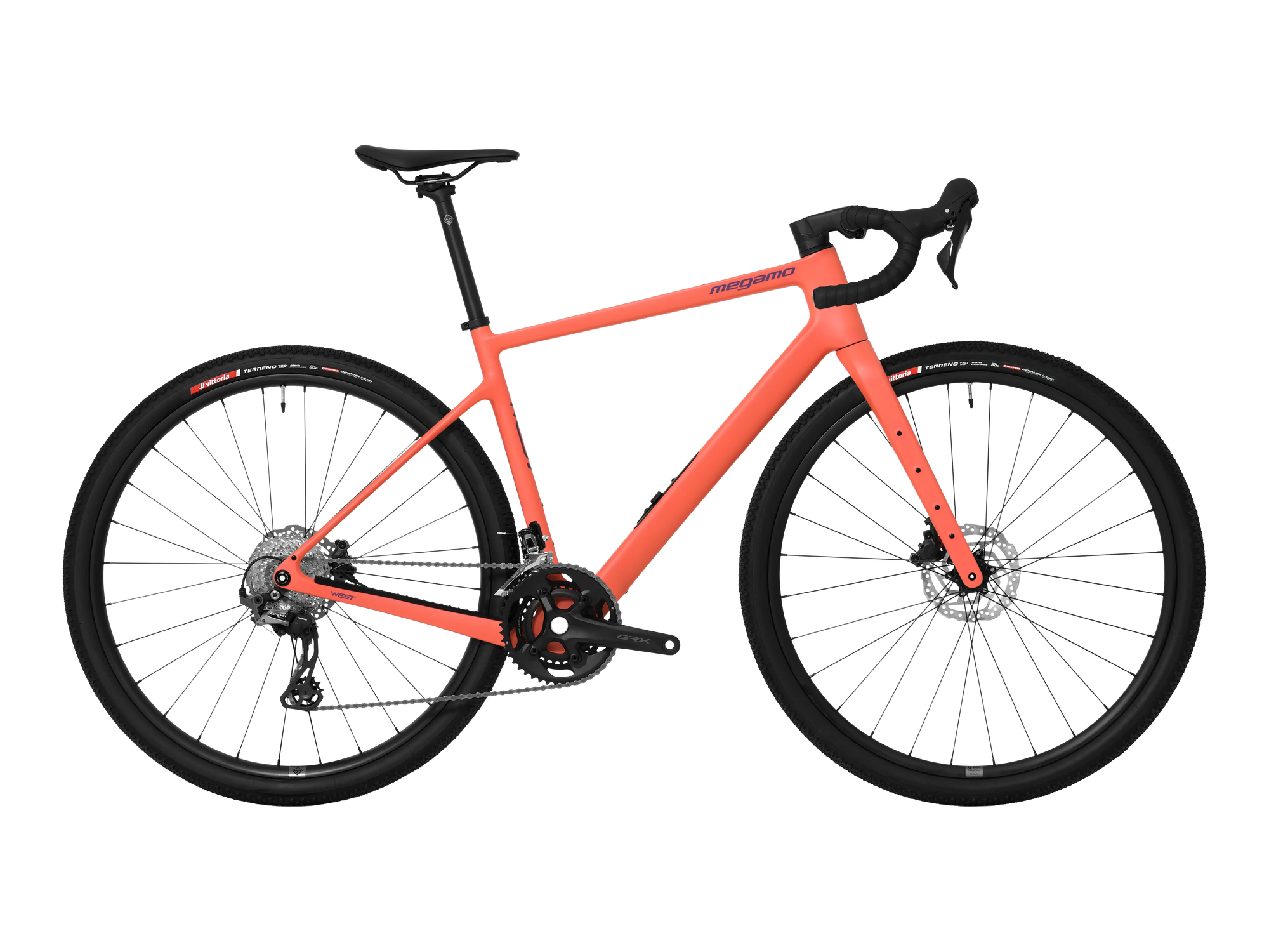 Megamo WEST 15 in Coral, Seitenansicht