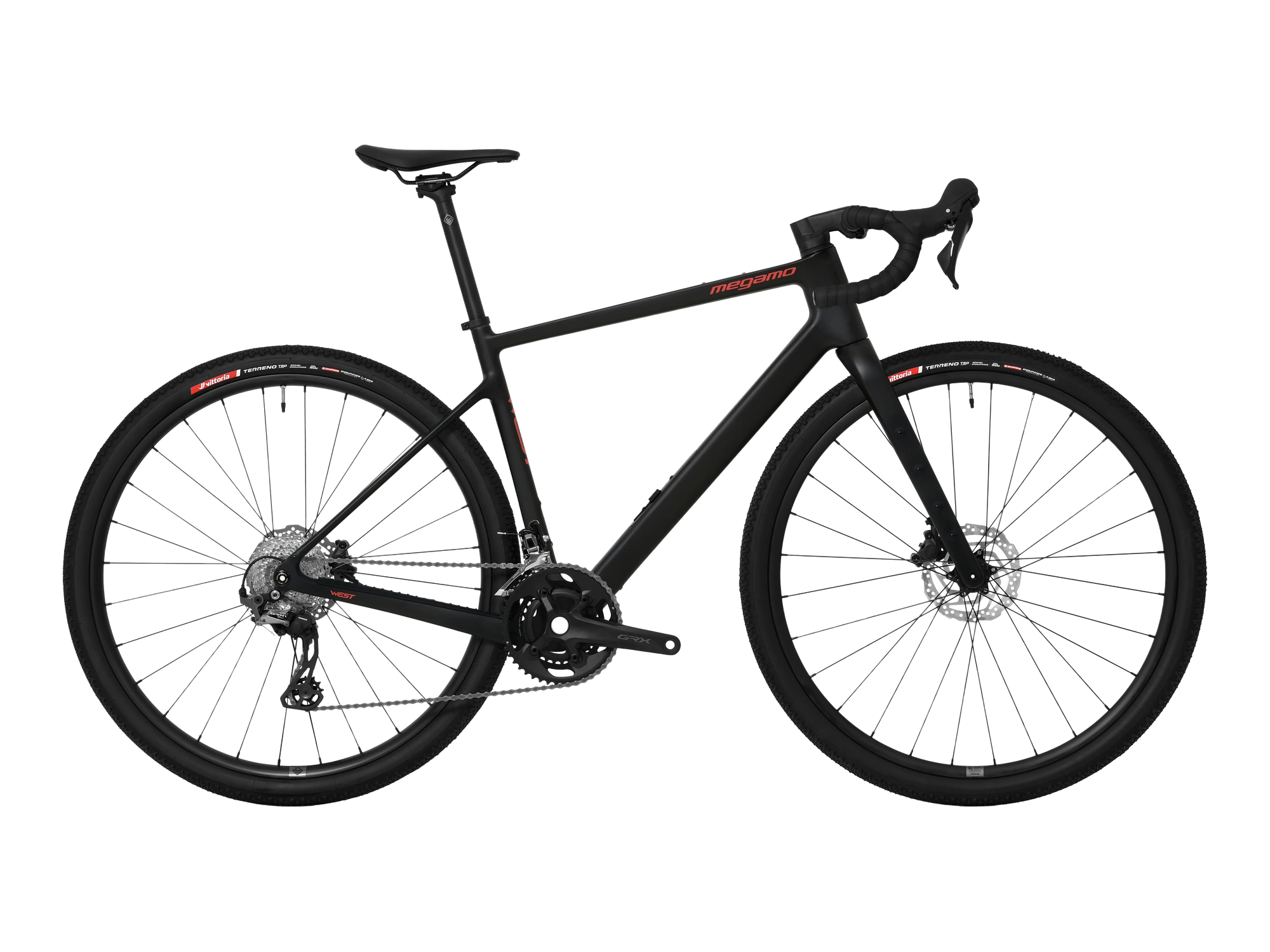 Megamo WEST 15 in Nude Black, Seitenansicht