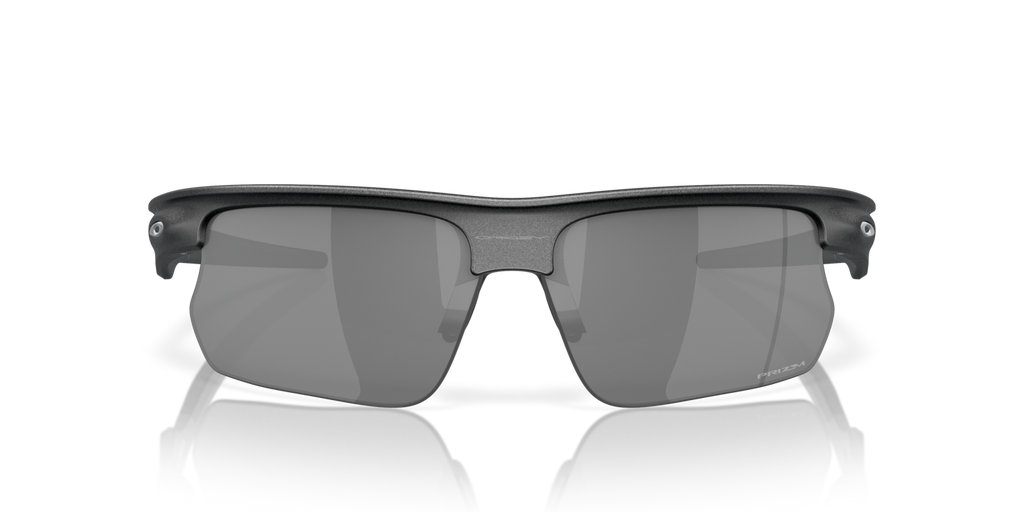 Oakley BiSphaera in Steel mit Prizm Black Gläsern, frontal