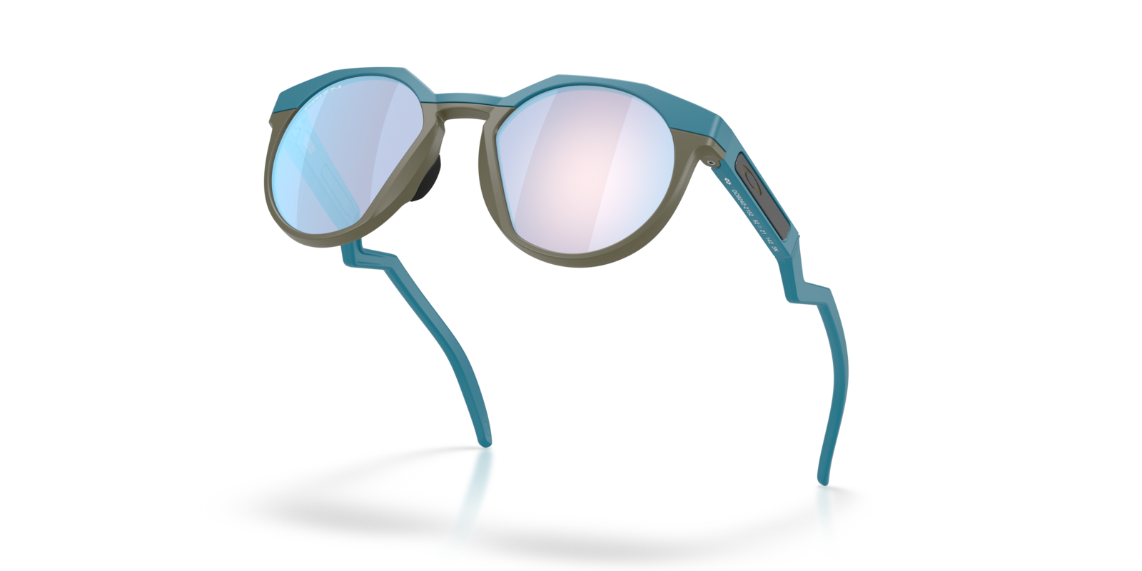 Oakley HSTN in Matte Balsam mit Prizm Snow Sapphire Gläsern, von innen